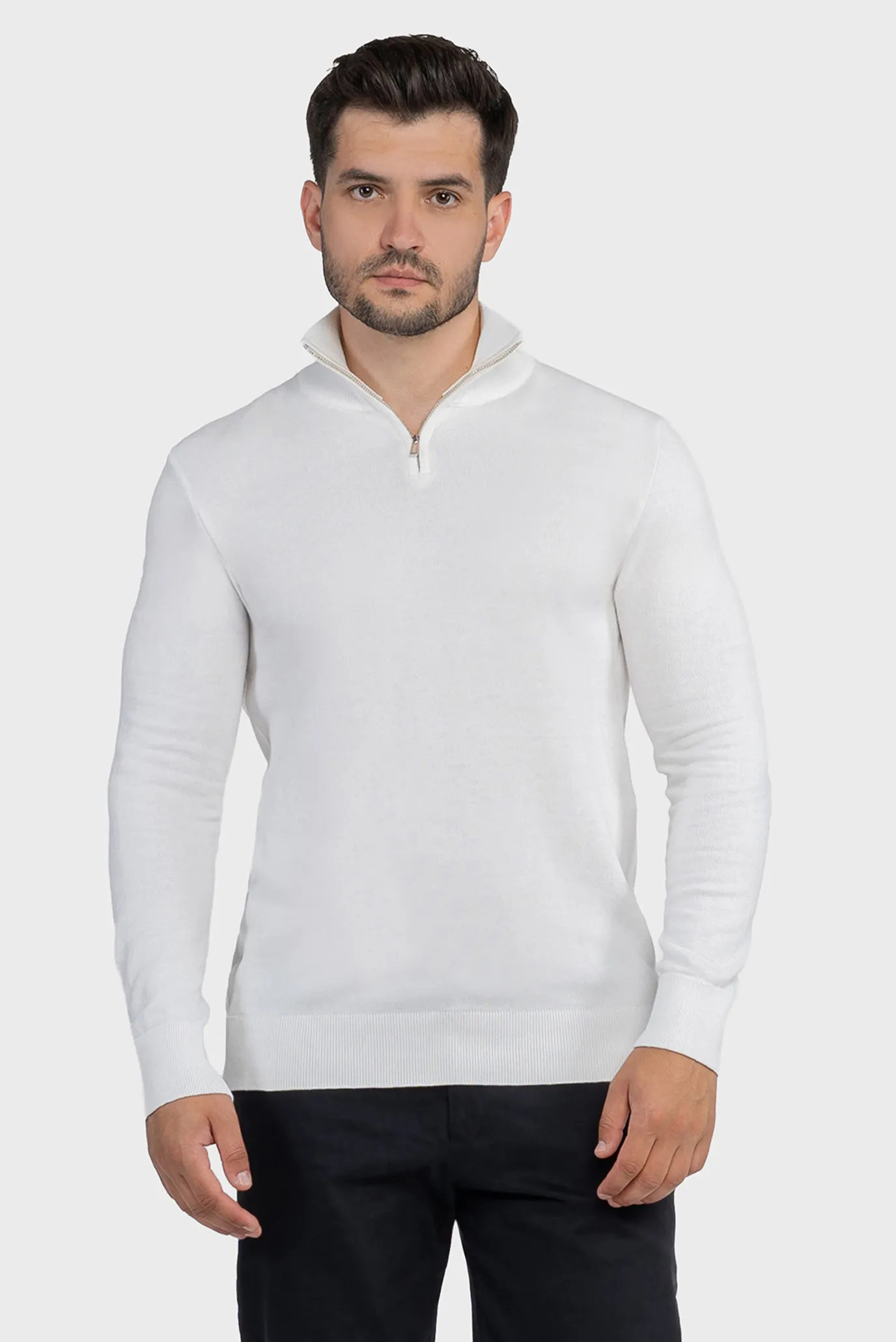 Мужская белая кофта 3