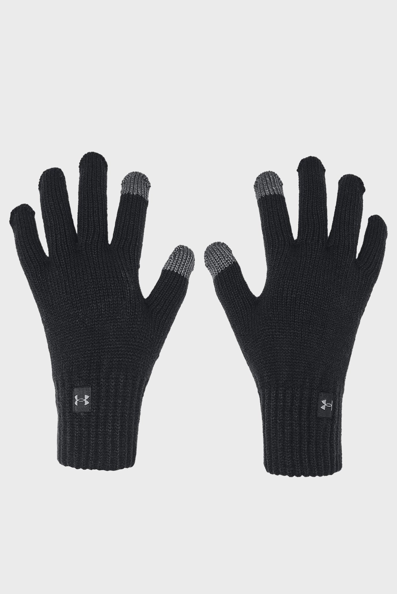 Женские черные перчатки UA Halftime Gloves 1