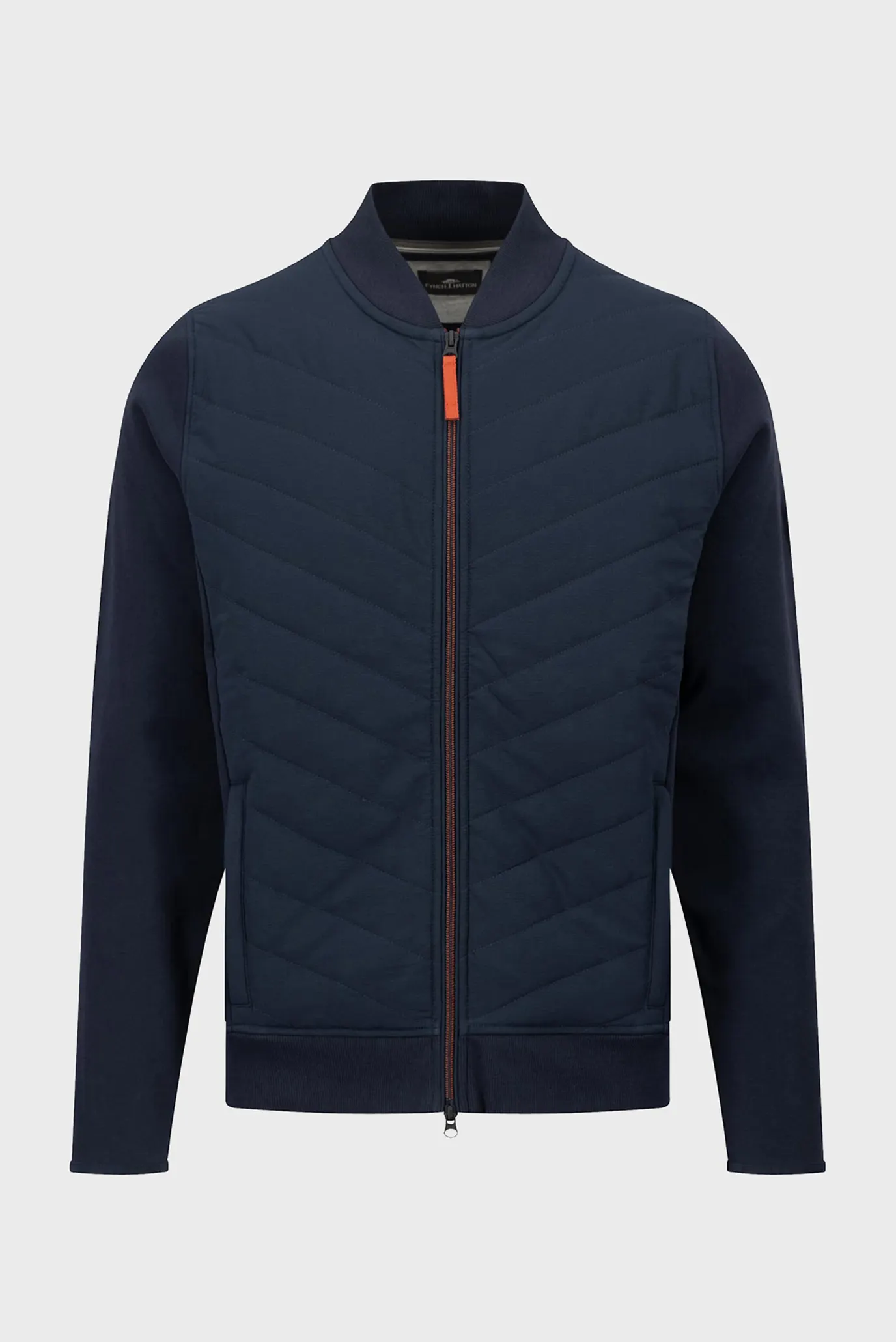 Мужская темно-синяя спортивная кофта 1