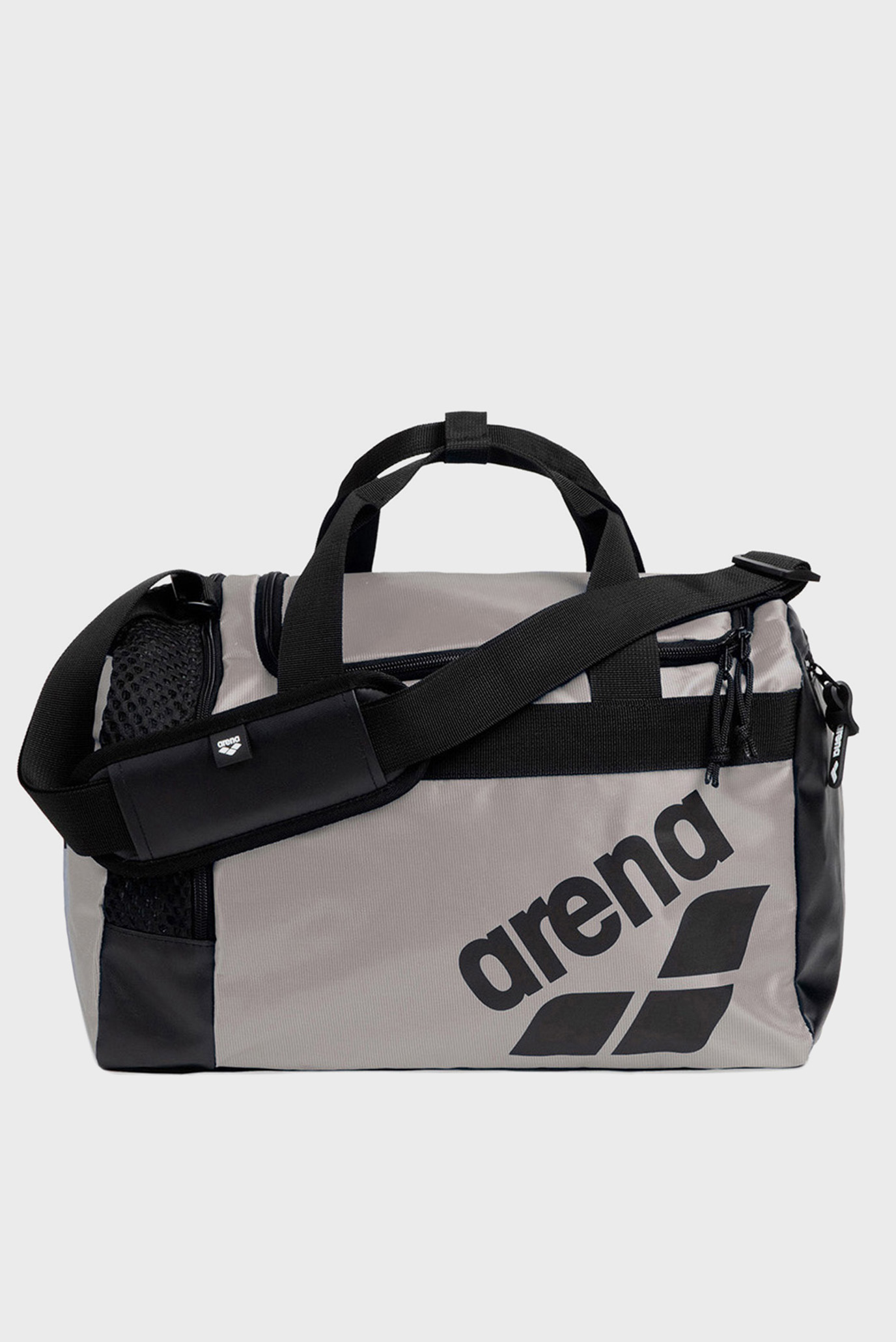 Серая спортивная сумка ALL SET DUFFLE 25L Серый ONESIZE Arena 010236-800 Серая спортивная сумка ALL SET DUFFLE 25L Серый ONESIZE Arena 010236-800