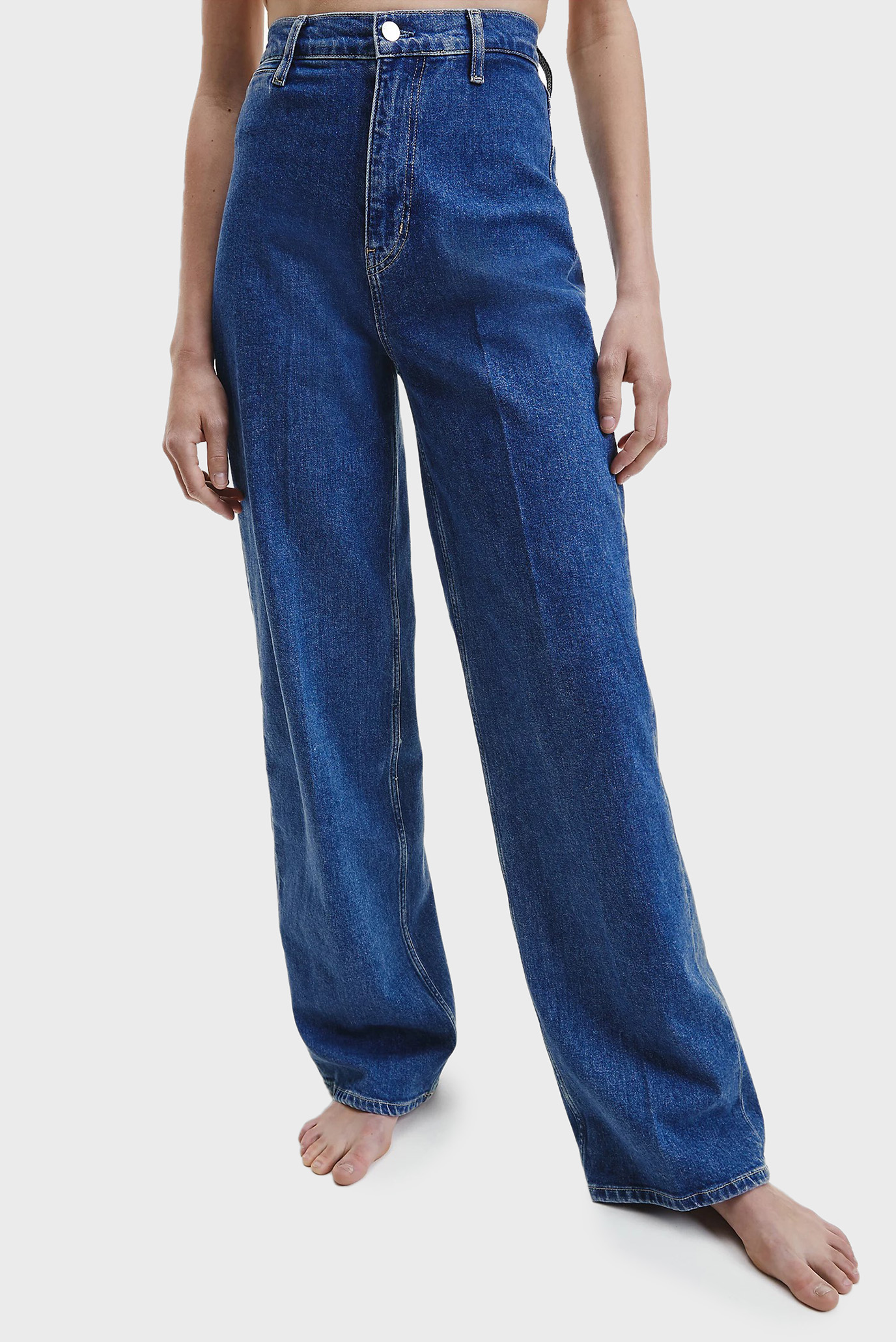 Жіночі сині джинси HIGH RISE WIDE LEG 1