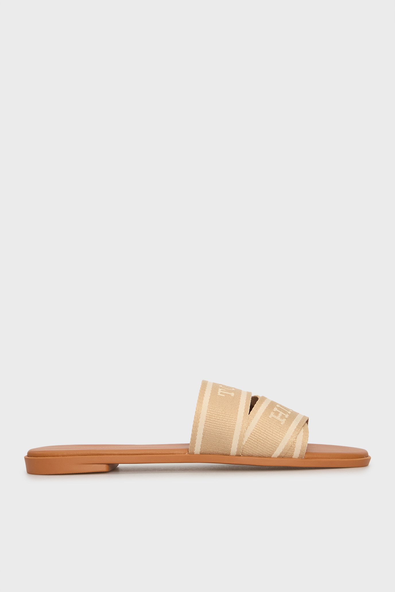 Женские бежевые слайдеры TOMMY HILFIGER WEBBING MULE Бежевый 36 Tommy Hilfiger FW0FW08421 Женские бежевые слайдеры TOMMY HILFIGER WEBBING MULE Бежевый 36 Tommy Hilfiger FW0FW08421