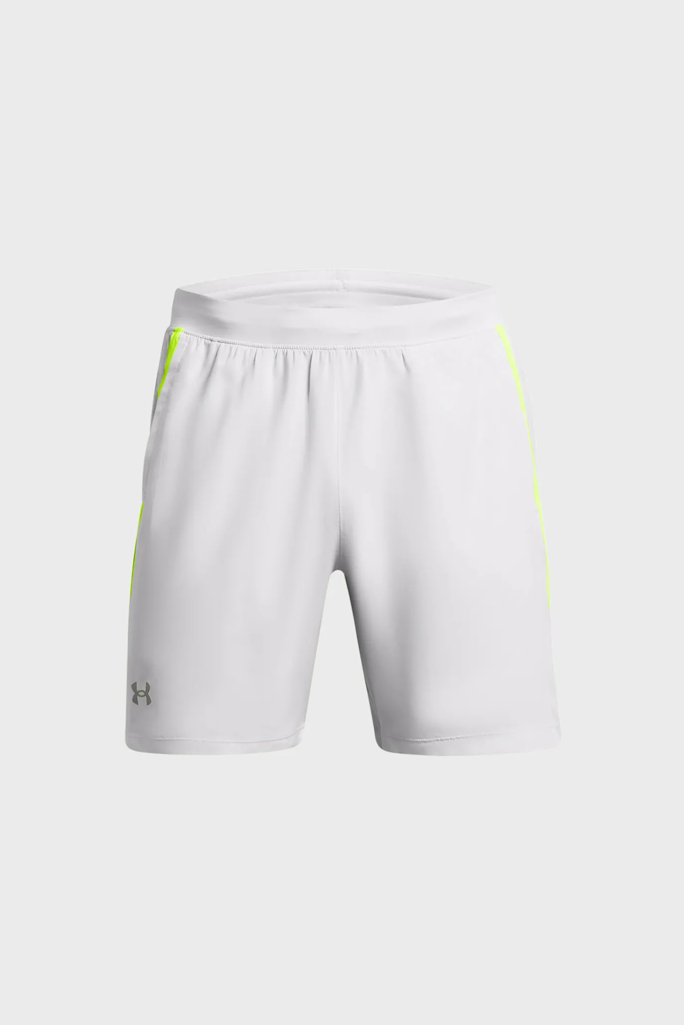 Чоловічі світло-сірі шорти UA LAUNCH 7'' SHORTS 5