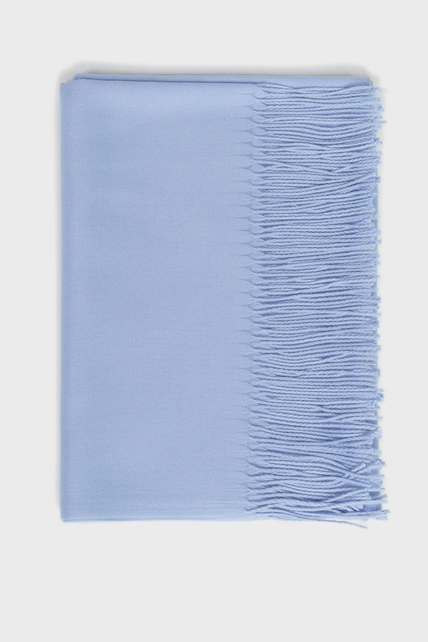 Женский голубой шарф 3