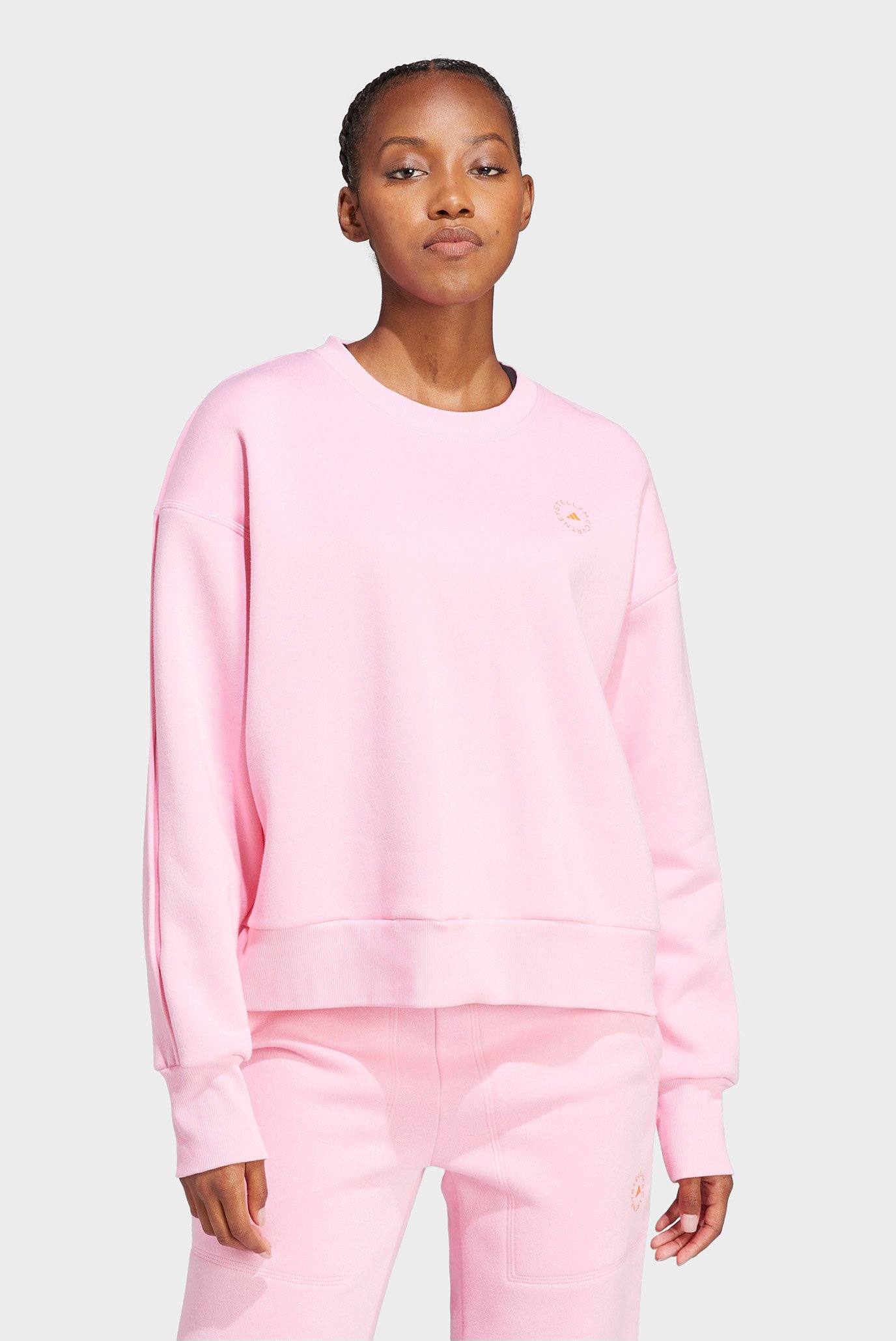 Жіночий рожевий світшот adidas by Stella McCartney 1