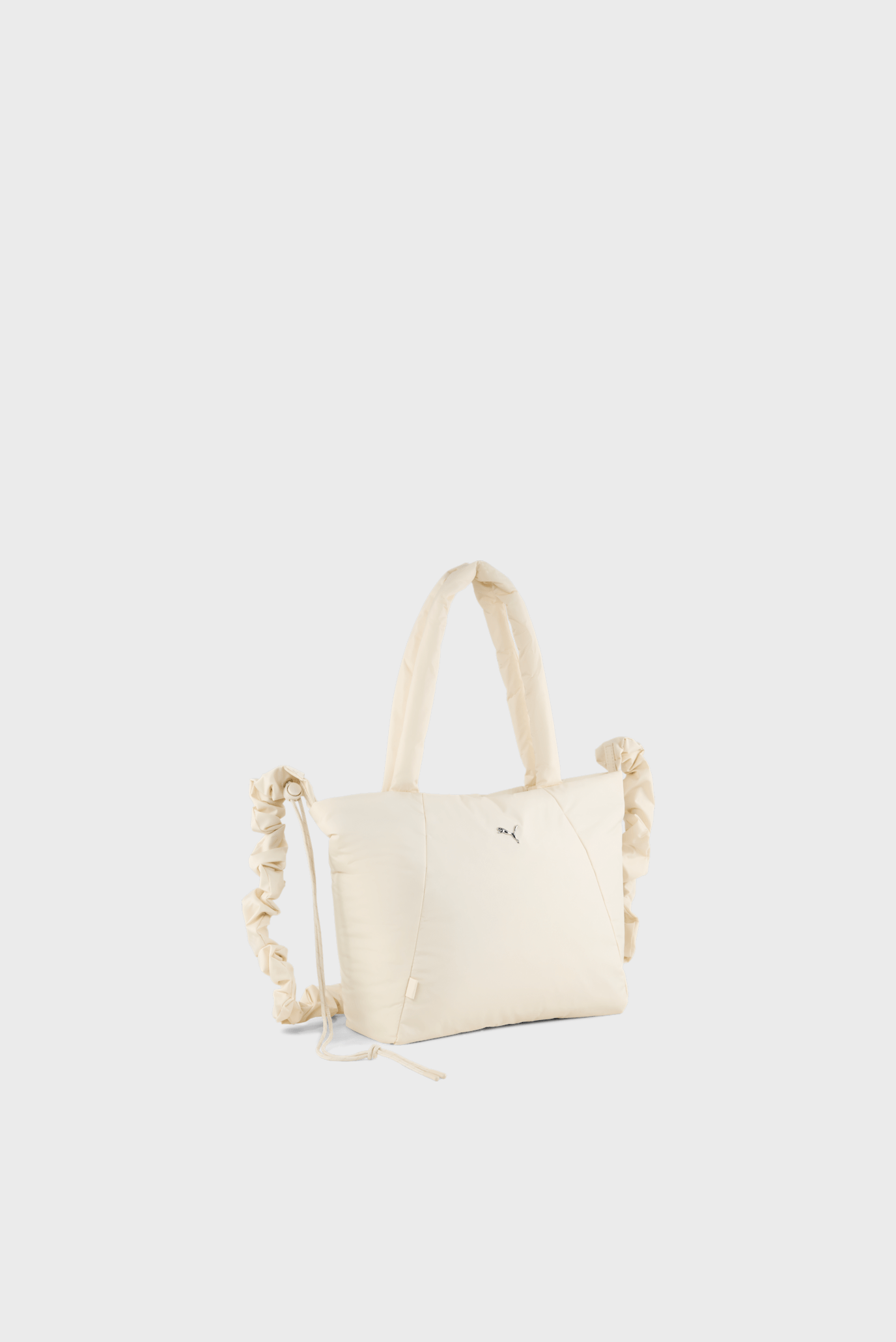 Женский белый шоппер Slouchy Small Shopper Women 1