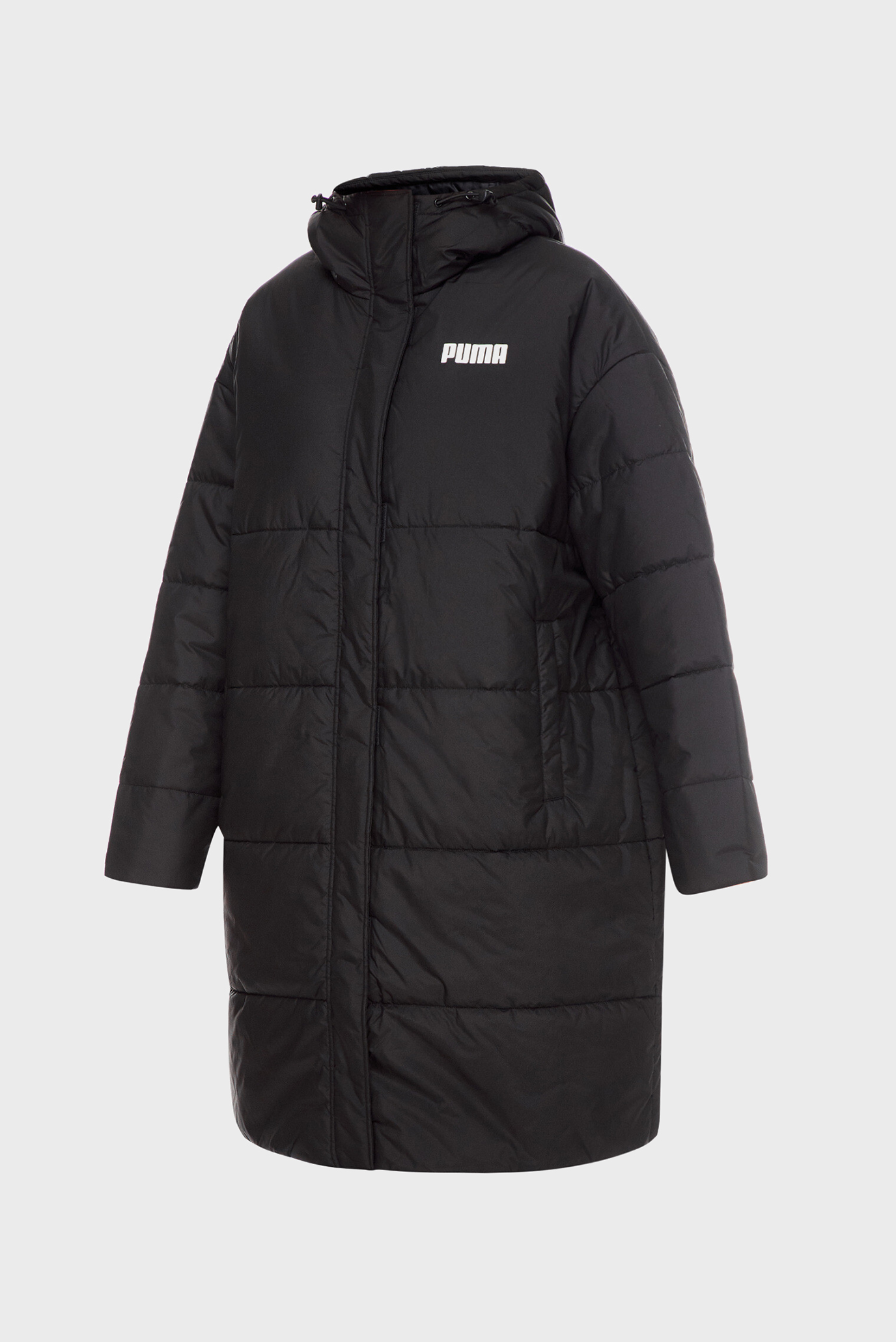 Женский черный пуховик ESS PUMA Padded Coat W 1