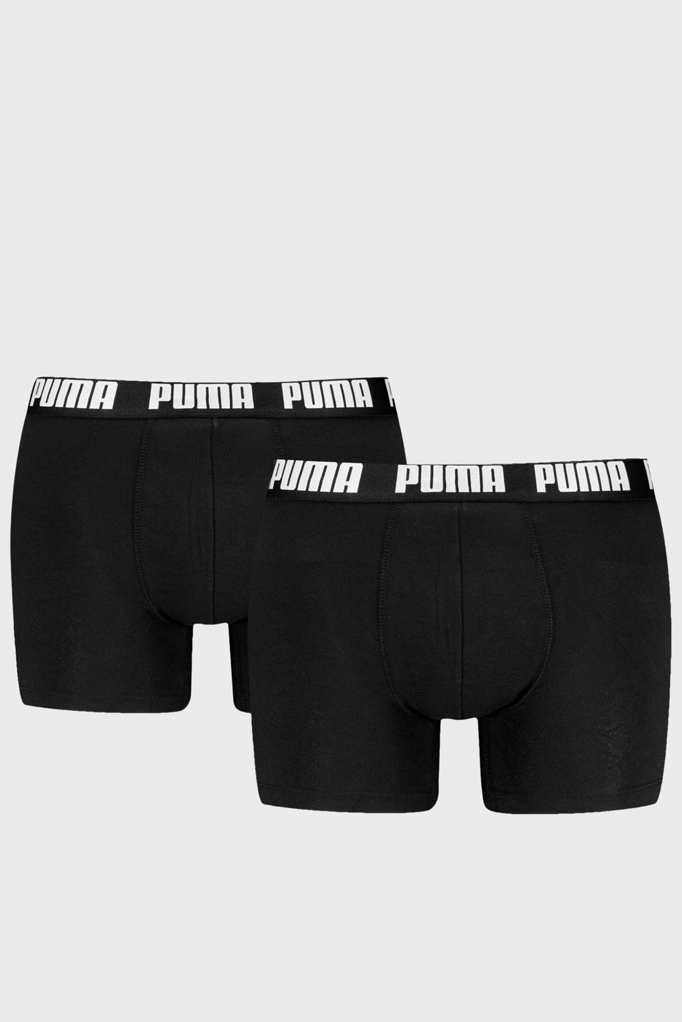 Чоловічі чорні боксери (2 шт) PUMA Men's Boxer Briefs 1