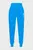 Женские голубые спортивные брюки KLJ TEXT LOGO