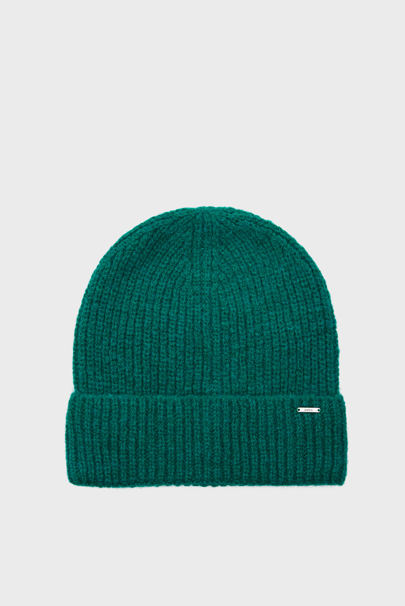 Женская зеленая шапка 1