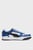 Синие кожаные сникерсы RBD Tech Classic Unisex Sneakers