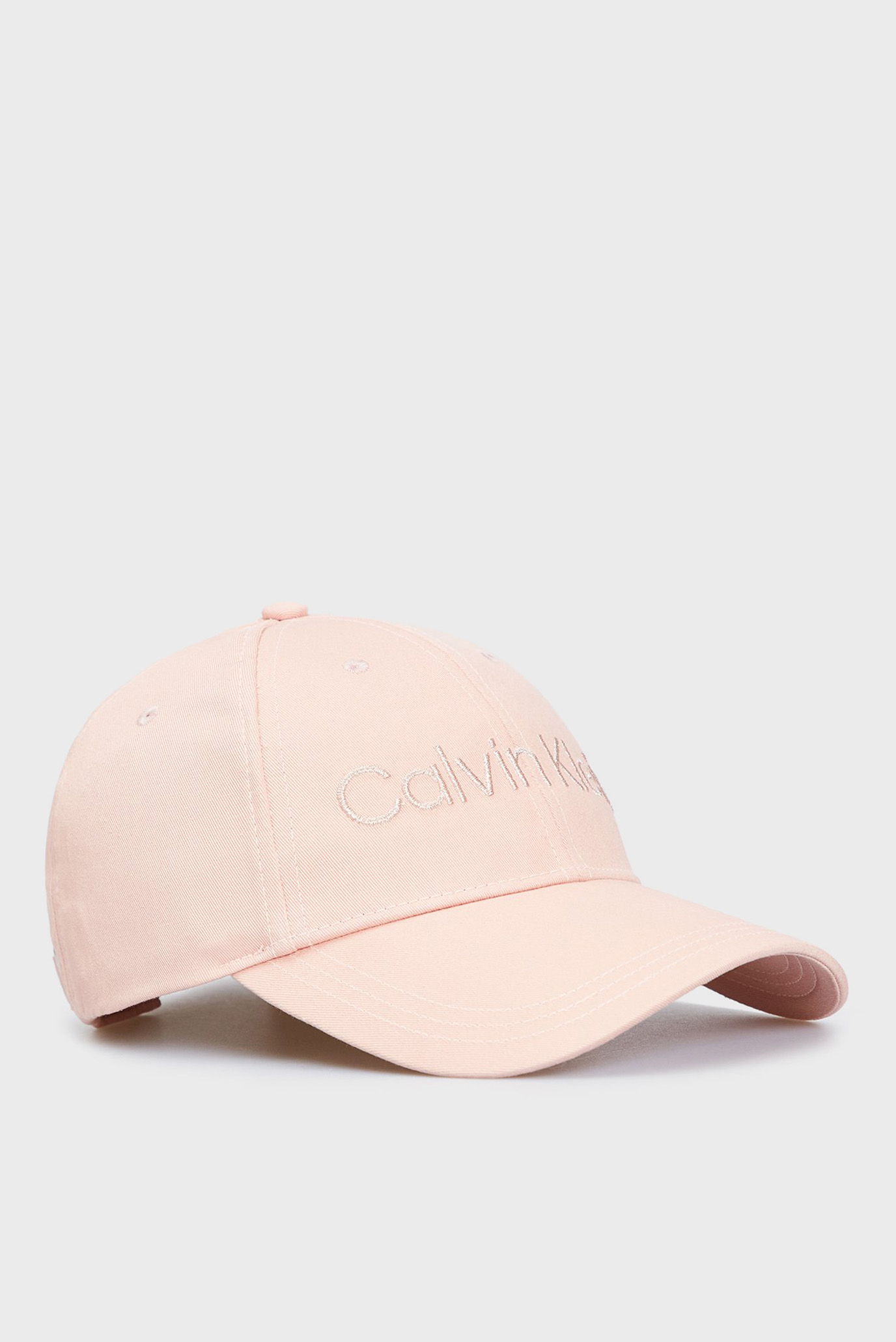 Женская розовая кепка CK MUST MINIMUM LOGO CAP 1