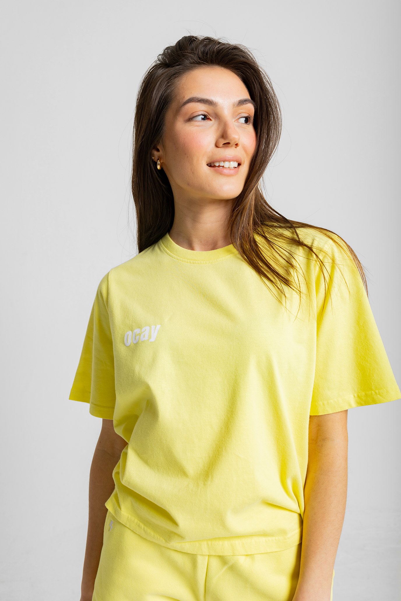 Жіноча жовта футболка 1