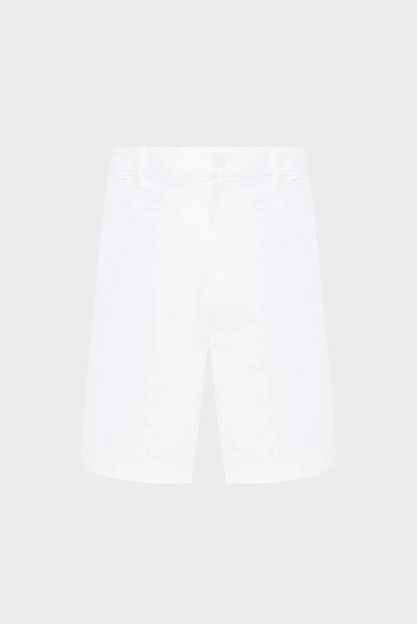 Мужские белые шорты SATEEN STRETCH REGULAR STRAIGHT 1