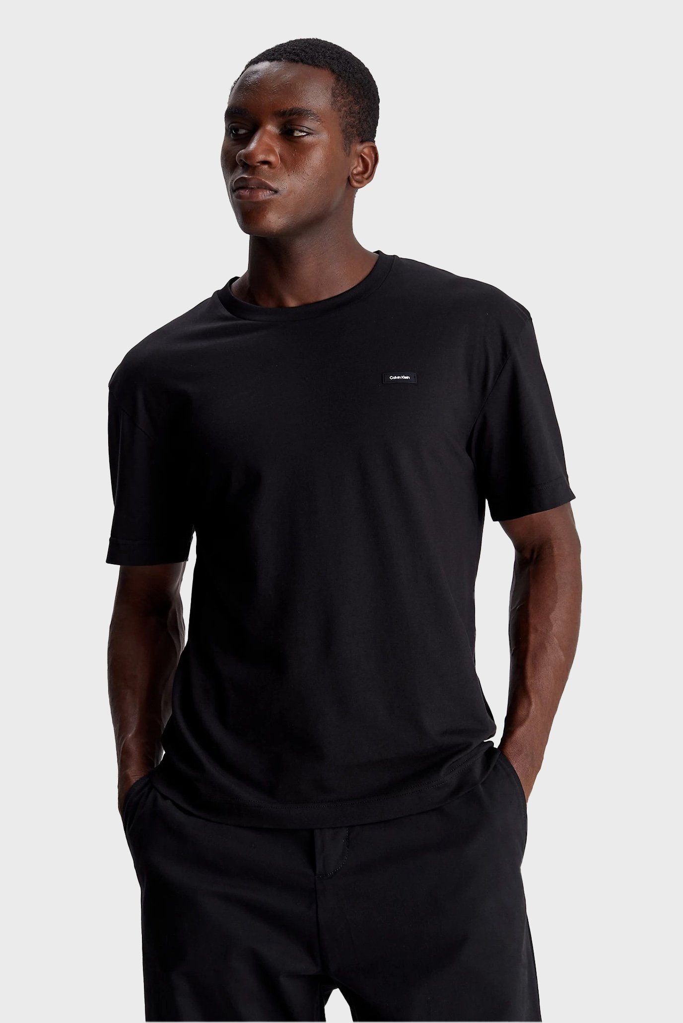 Мужская черная футболка COTTON COMFORT FIT 1