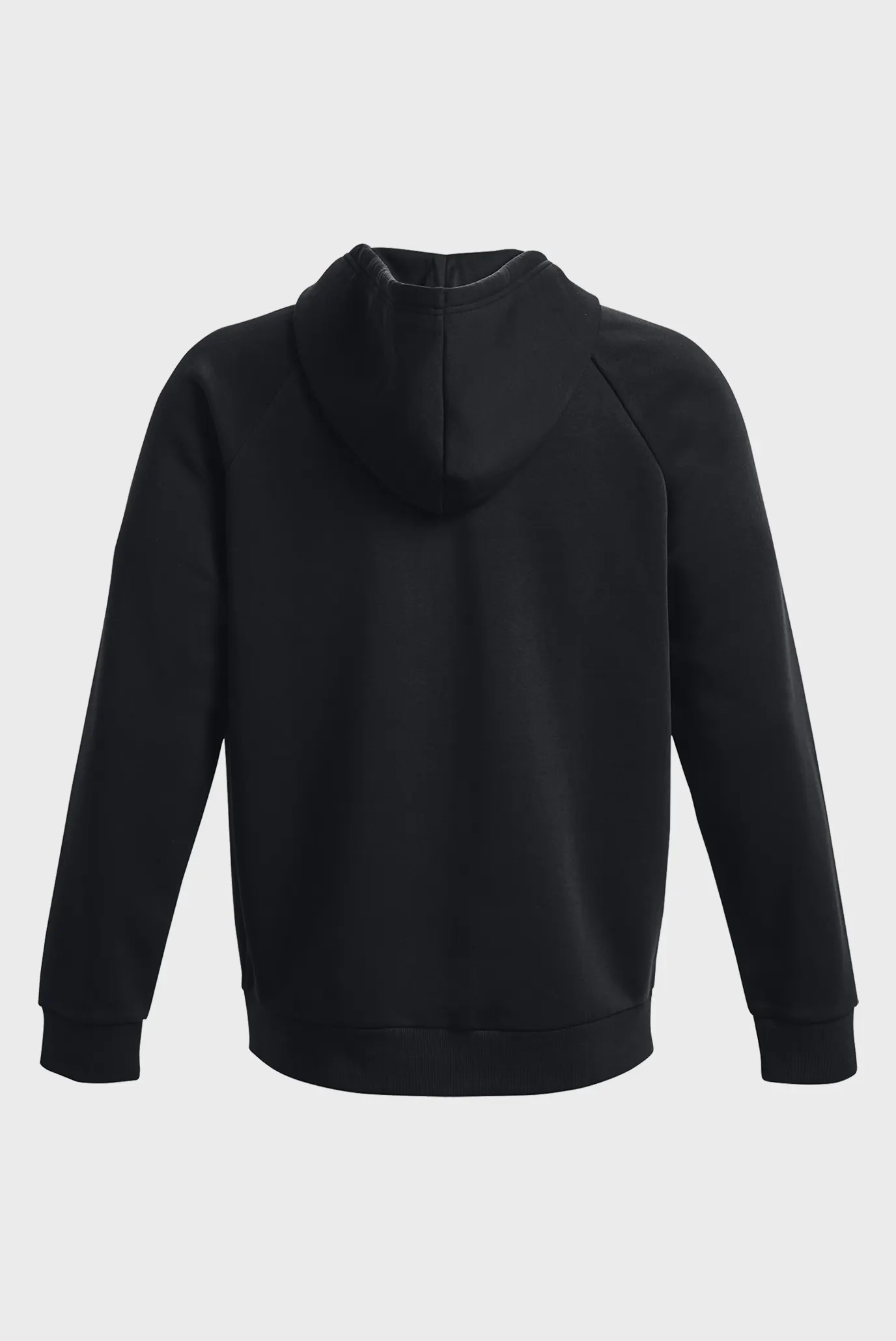 Мужское черное худи UA Rival Fleece FZ Hoodie Under Armour 1379767