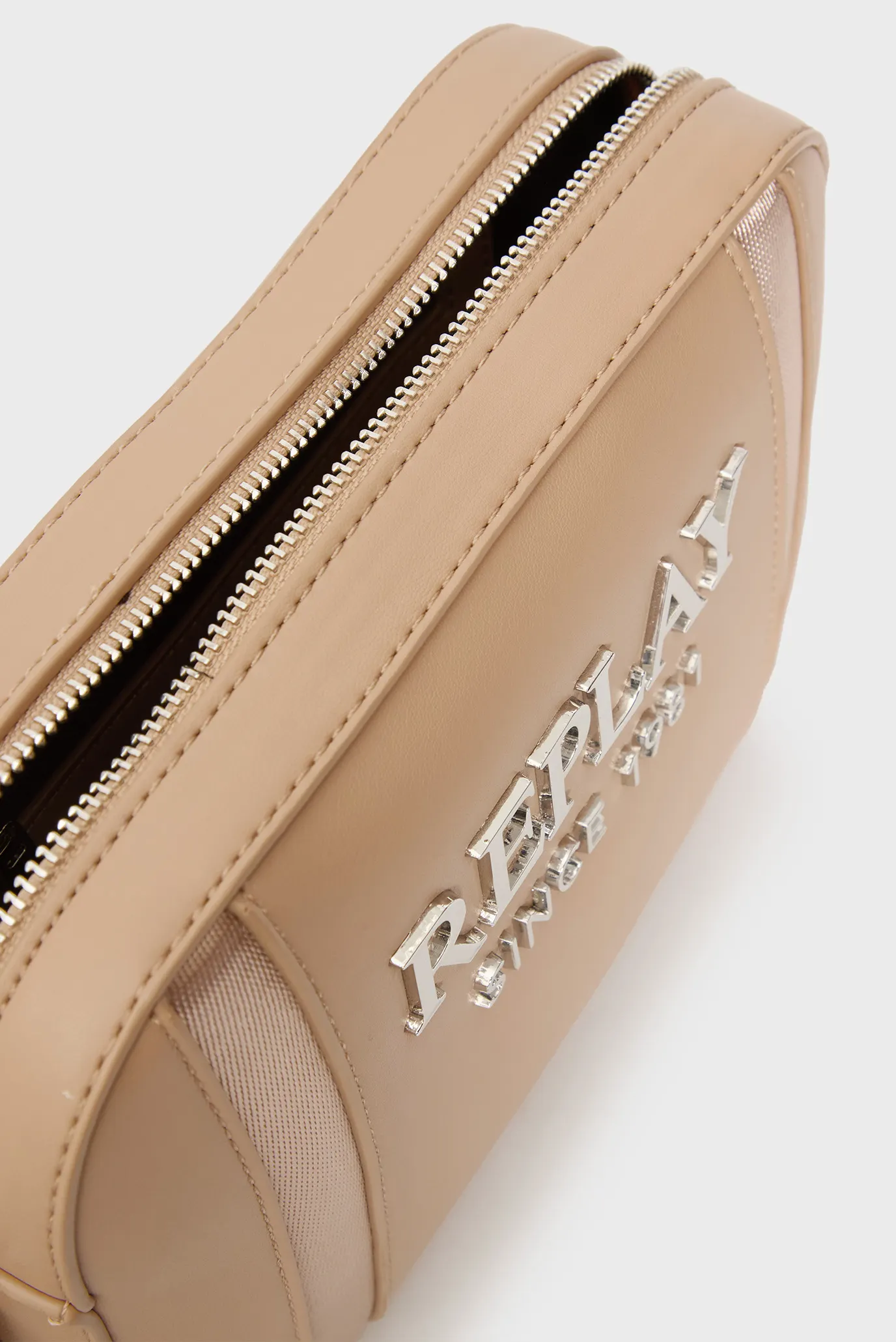 Жіноча бежева сумка 5