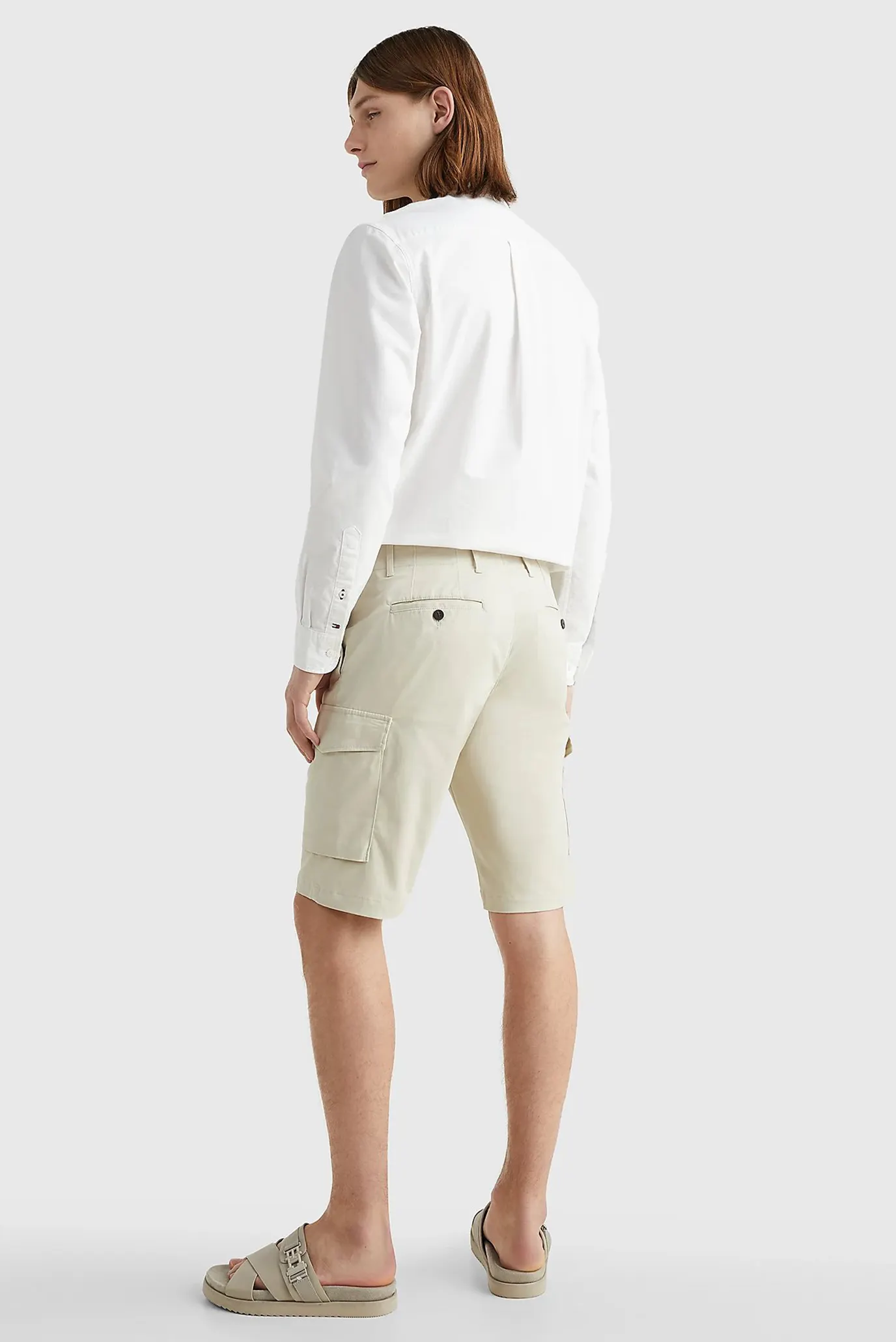 Мужские белые шорты JOHN CARGO 1985 2