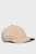 Женская бежевая кепка CK COTTON CAP