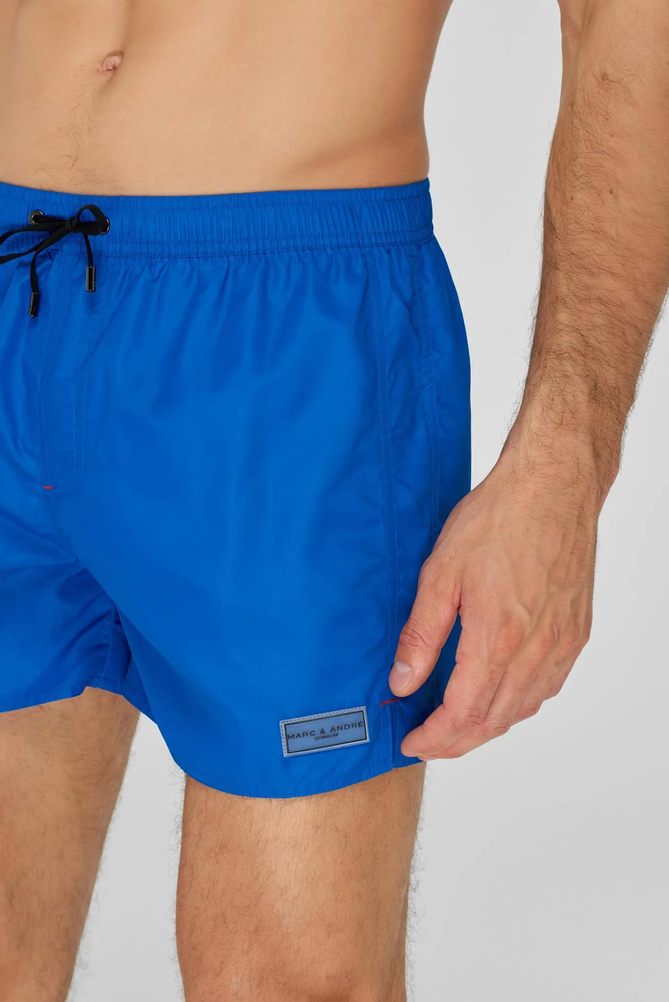 Мужские синие плавательные шорты 4