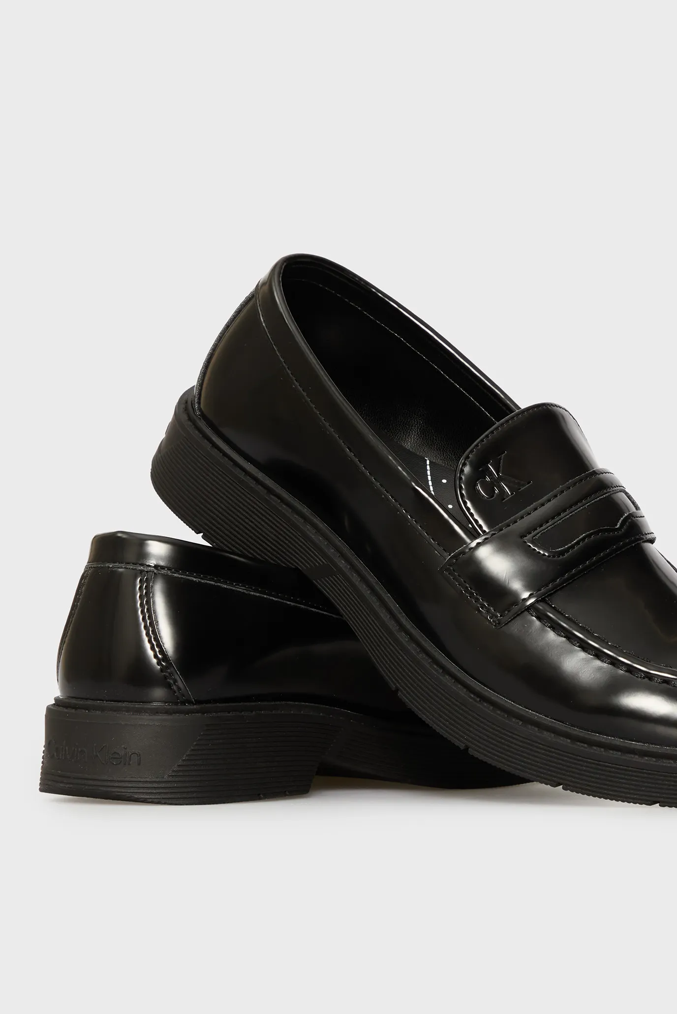 Дитячі чорні лофери LOW CUT 2