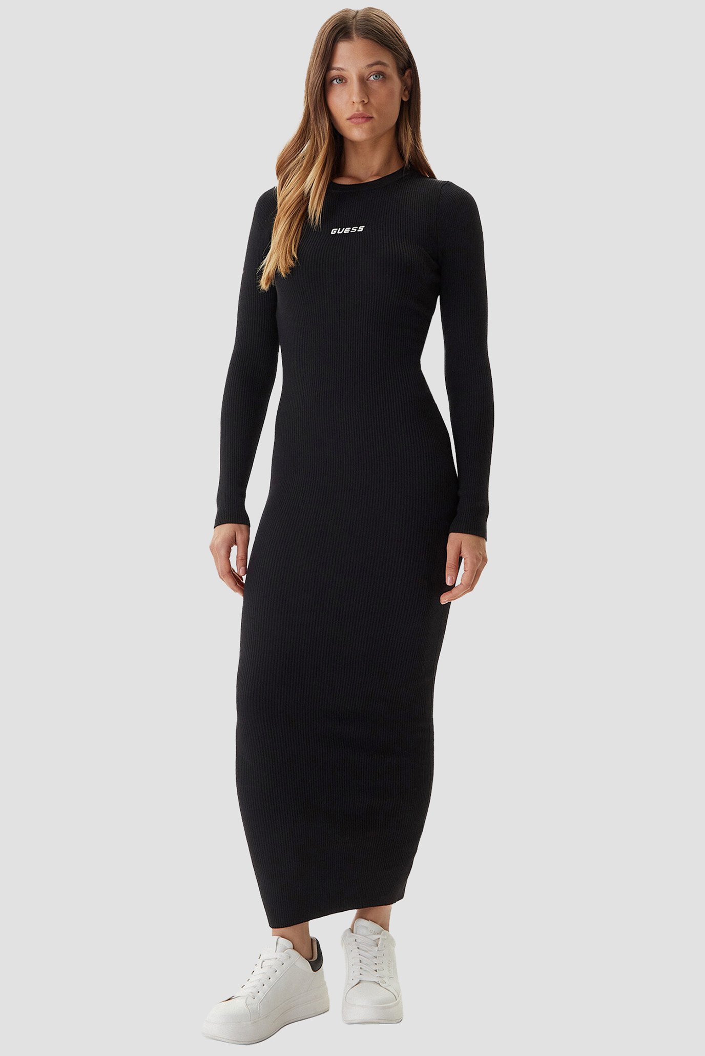 Женское черное платье Черный XS Guess V5BK02.Z3JD2;JBLK Женское черное платье Черный XS Guess V5BK02.Z3JD2;JBLK