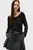 Жіночий чорний лонгслів SOFT ESSENTIAL
