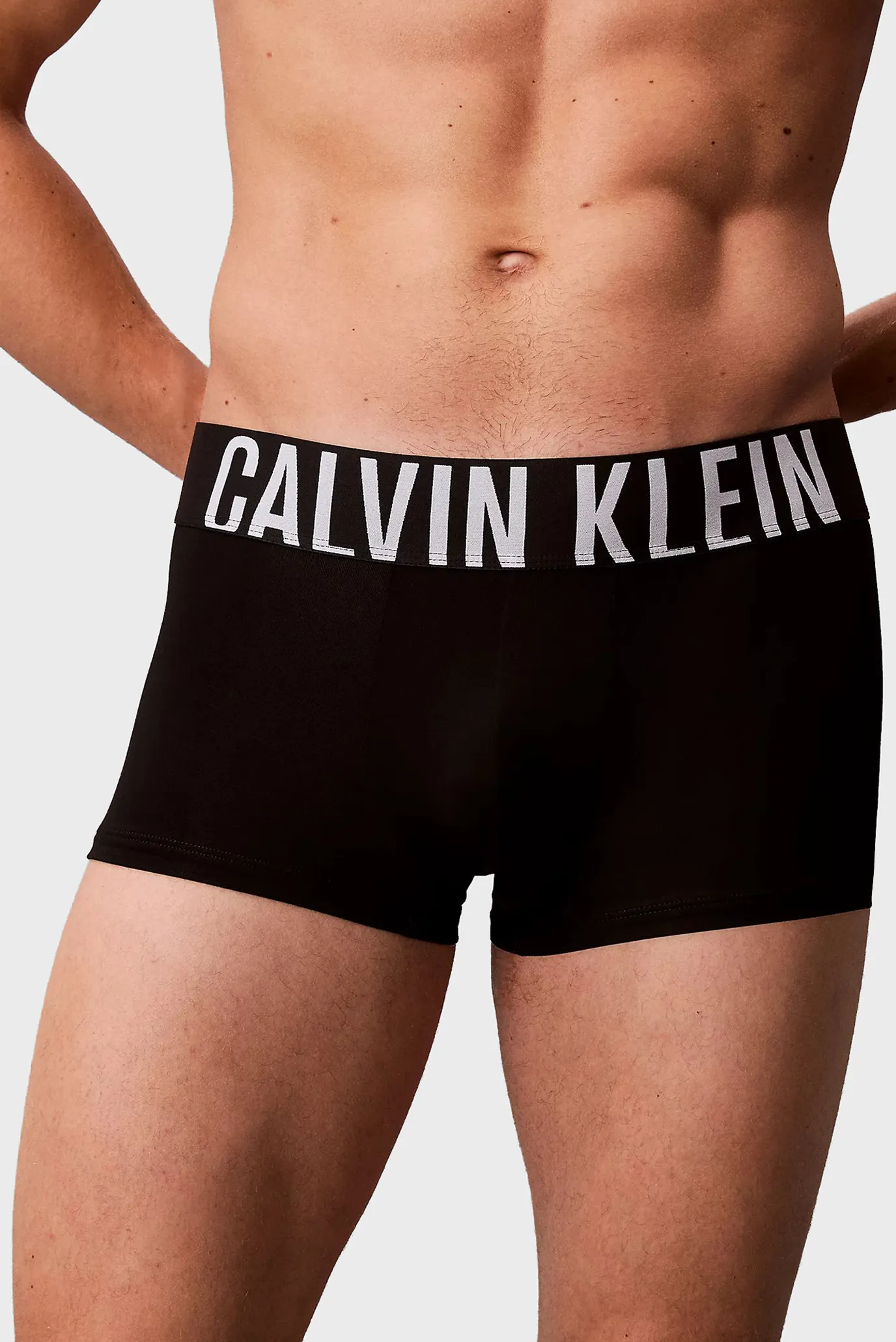 Мужские черные боксеры (3 шт) LOW RISE TRUNK 5