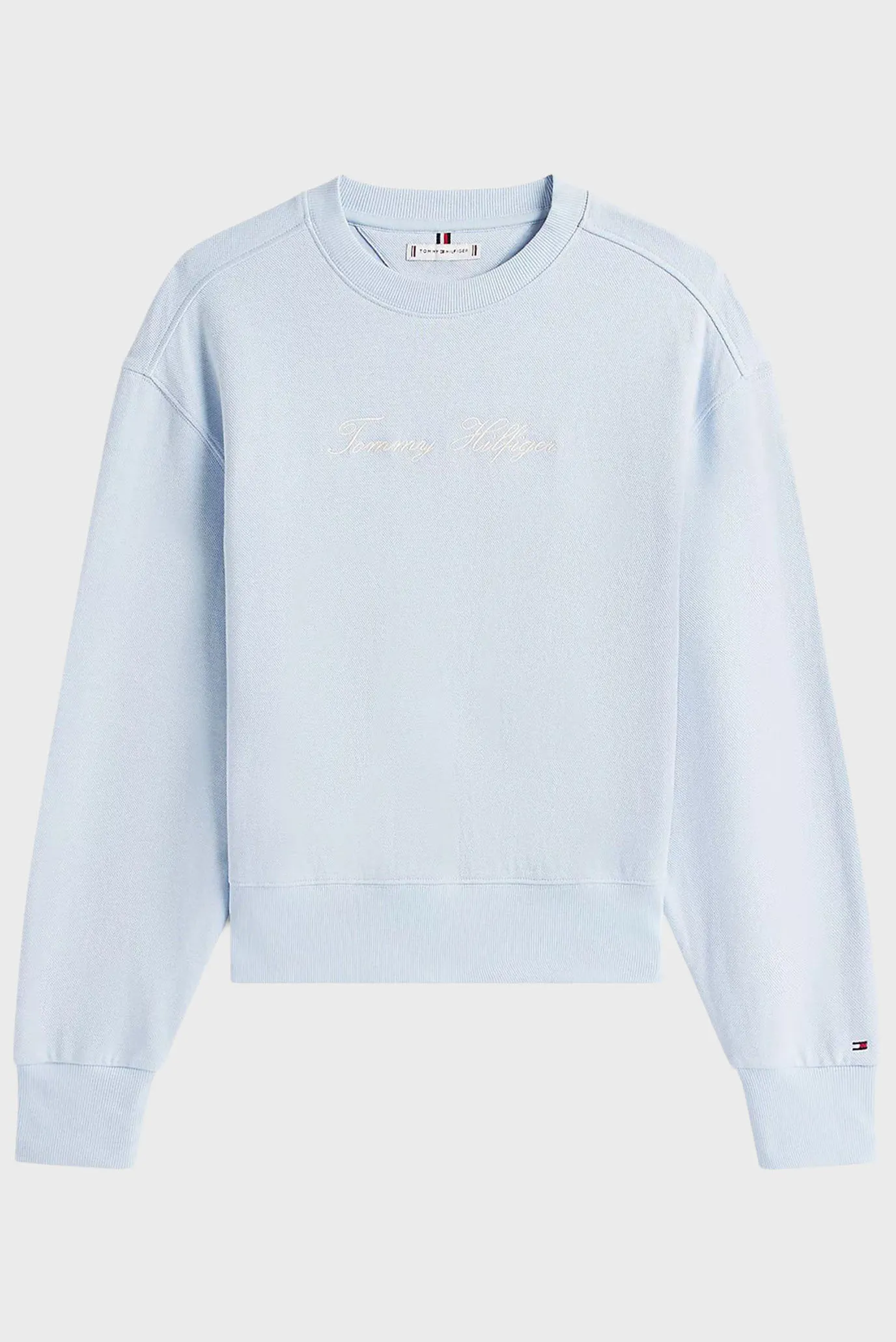 Жіночий блакитний світшот SCRIPT REG 5