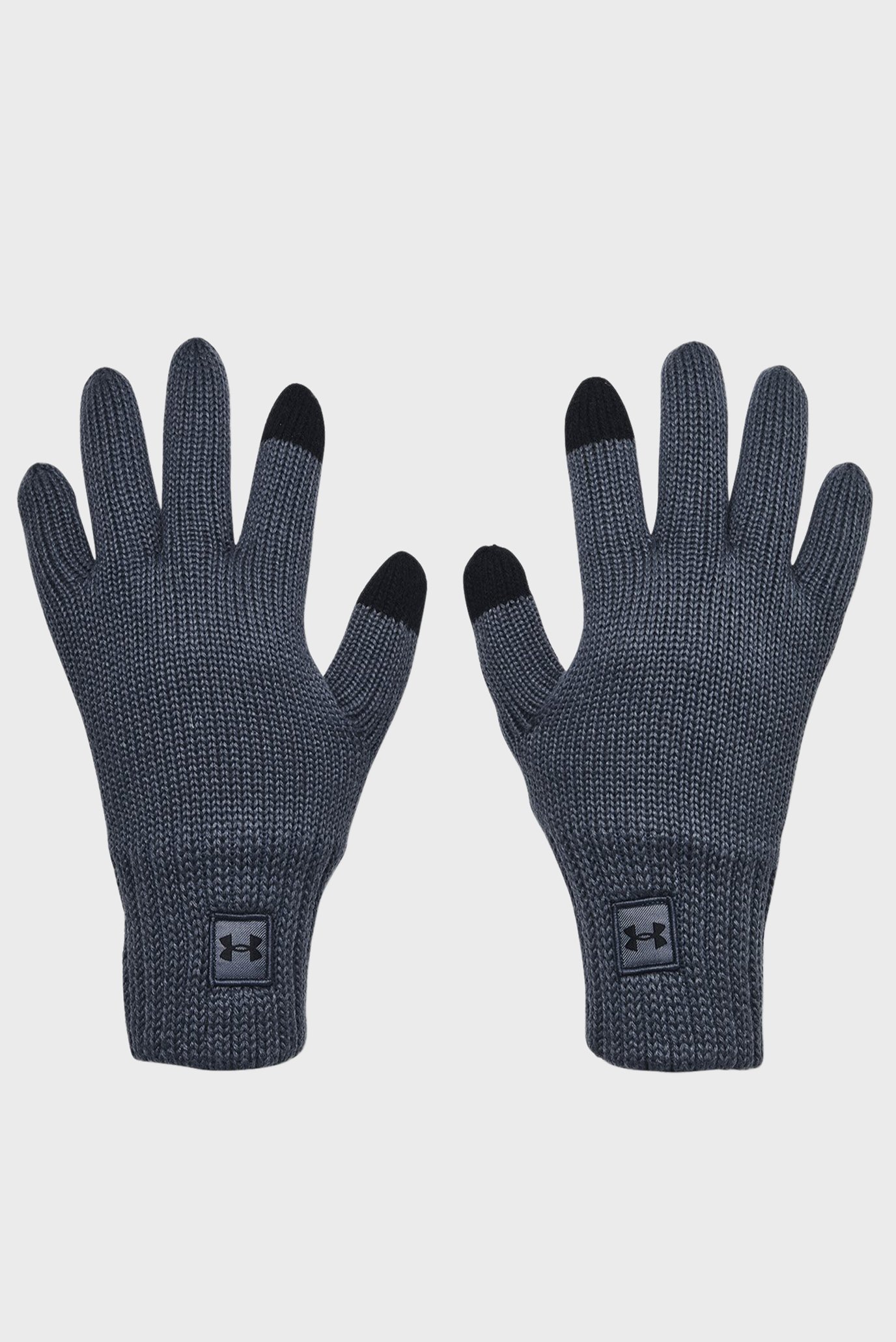 Мужские серые перчатки UA Halftime Wool Glove 1