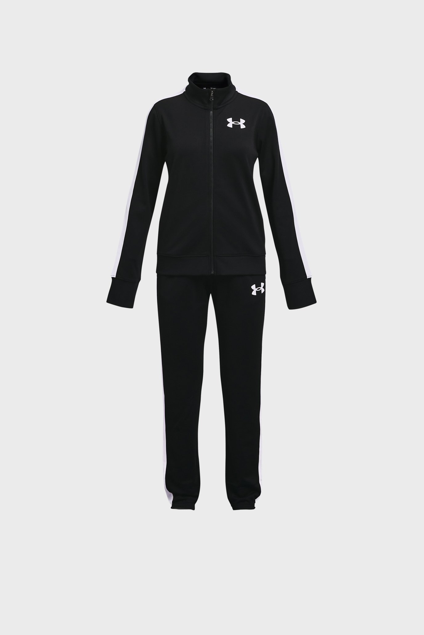 Детский черный спортивный костюм (кофта, брюки) EM Knit Track Suit Черный 10 Under Armour 1363380-002 Детский черный спортивный костюм (кофта, брюки) EM Knit Track Suit Черный 10 Under Armour 1363380-002