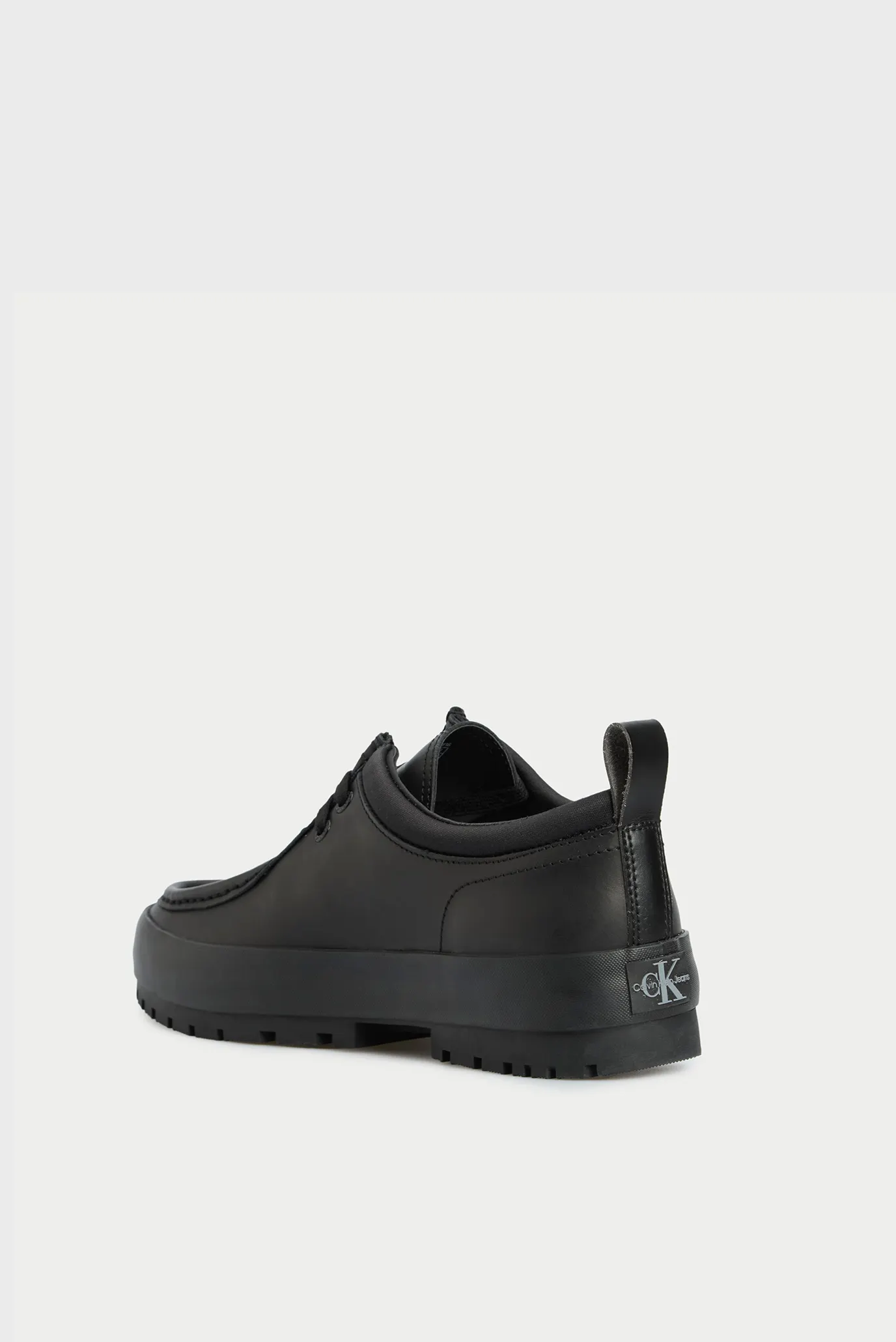 Мужские черные кожаные дерби LUGGED HYBRID APRON 3