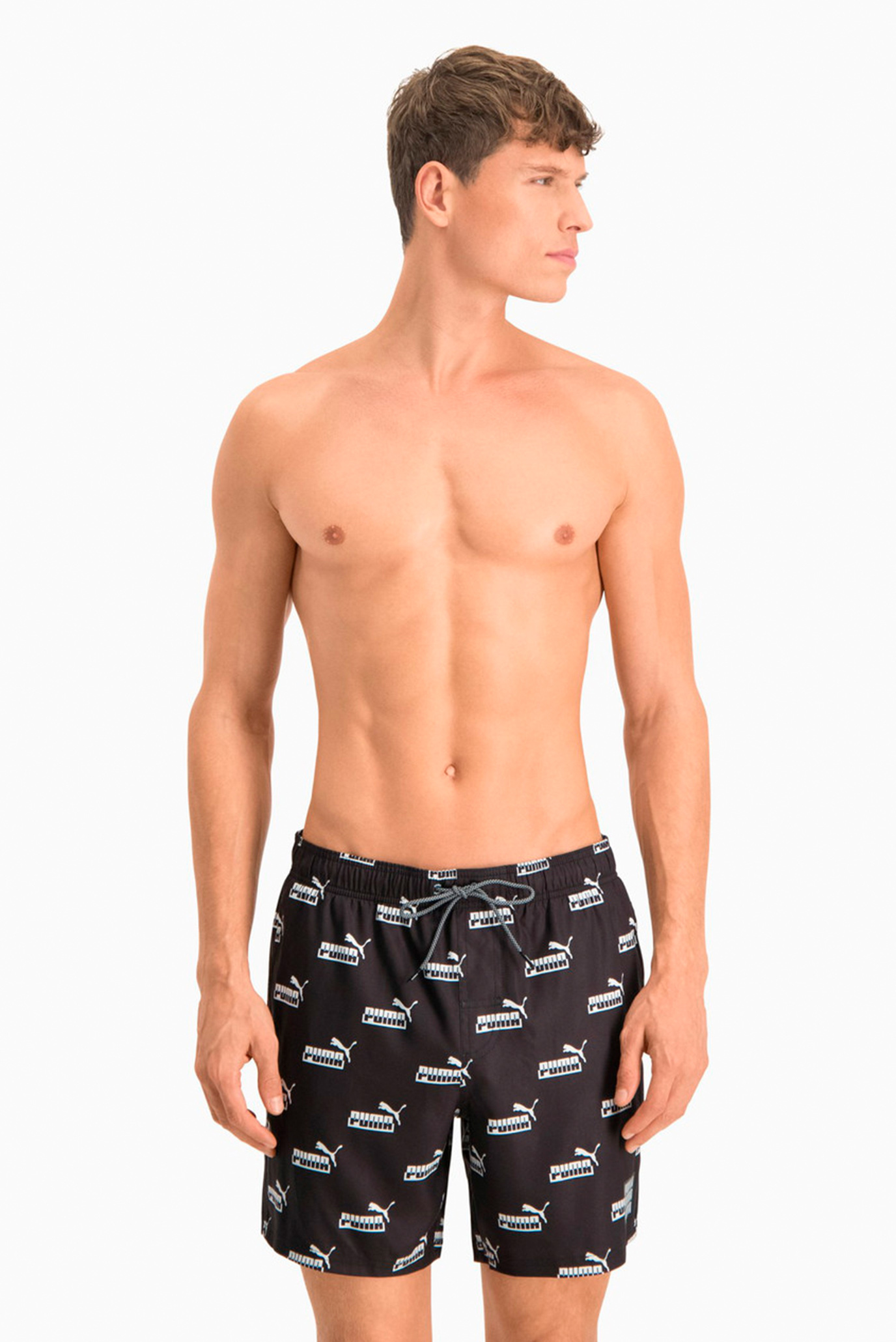 Swim Men s No. 1 Logo All Over Print Mid Shorts PUMA 935064 MD Fashion