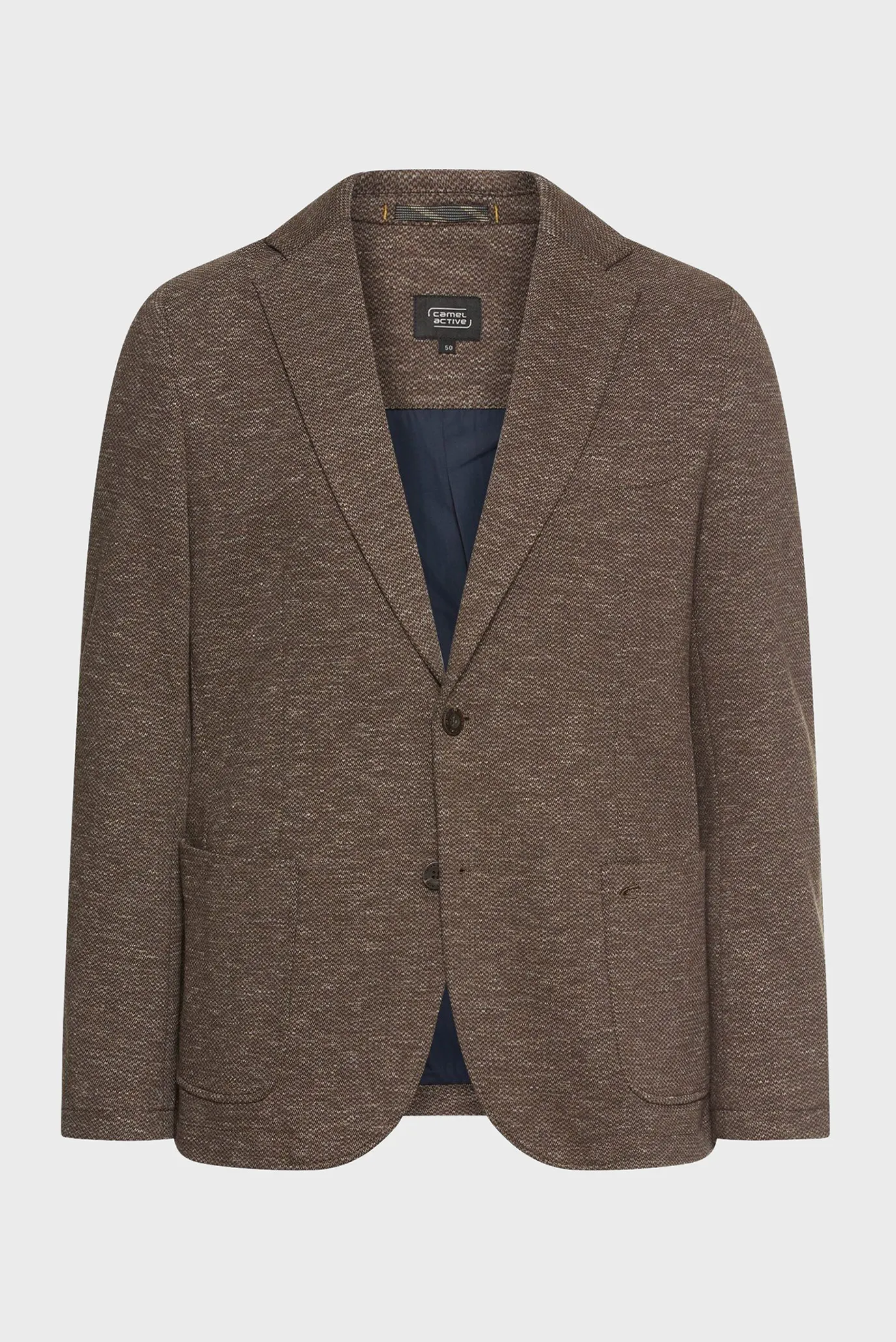 Мужской коричневый блейзер 6