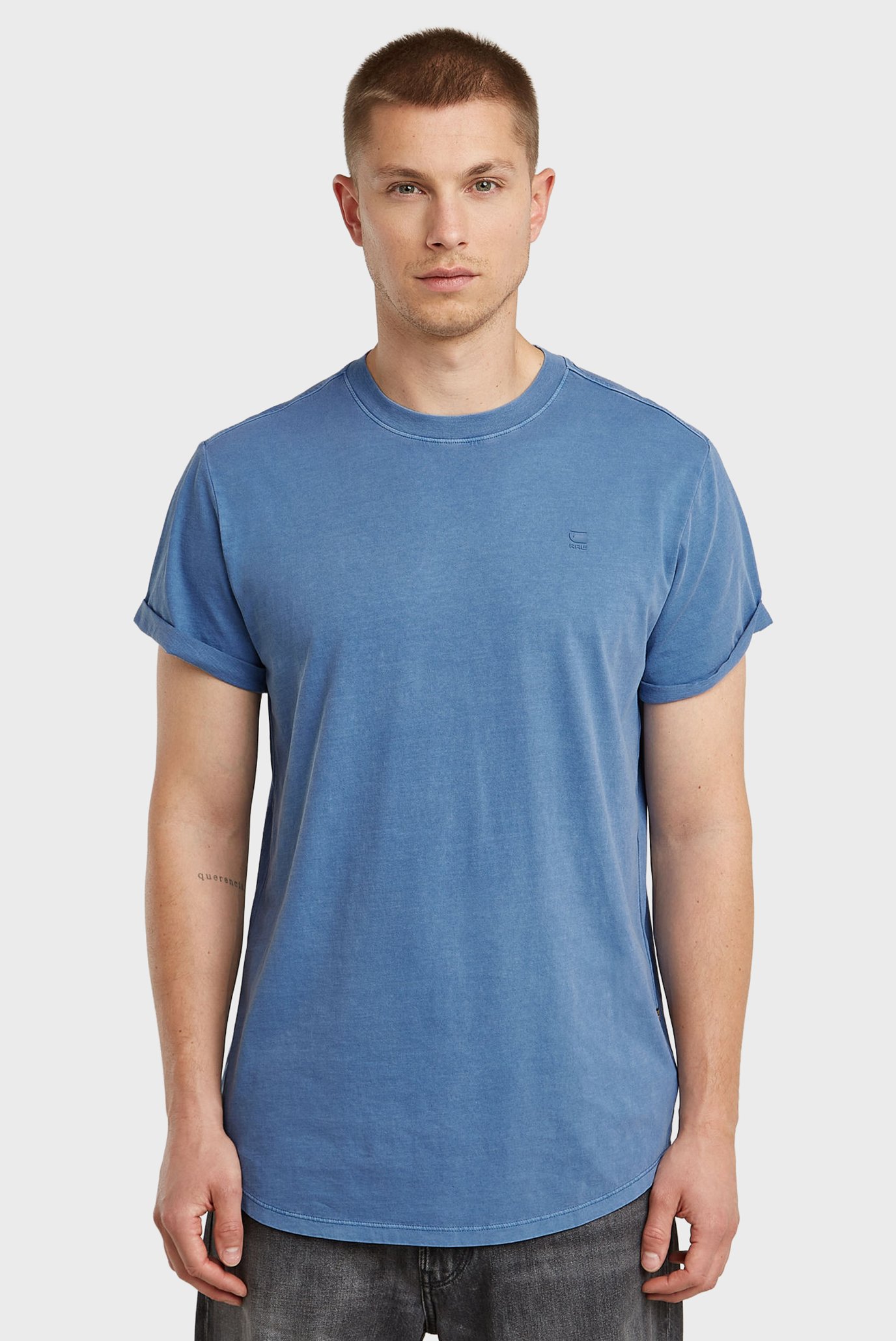 Мужская синяя футболка Lash Синий M G-Star RAW D16396,2653 Мужская синяя футболка Lash Синий M G-Star RAW D16396,2653