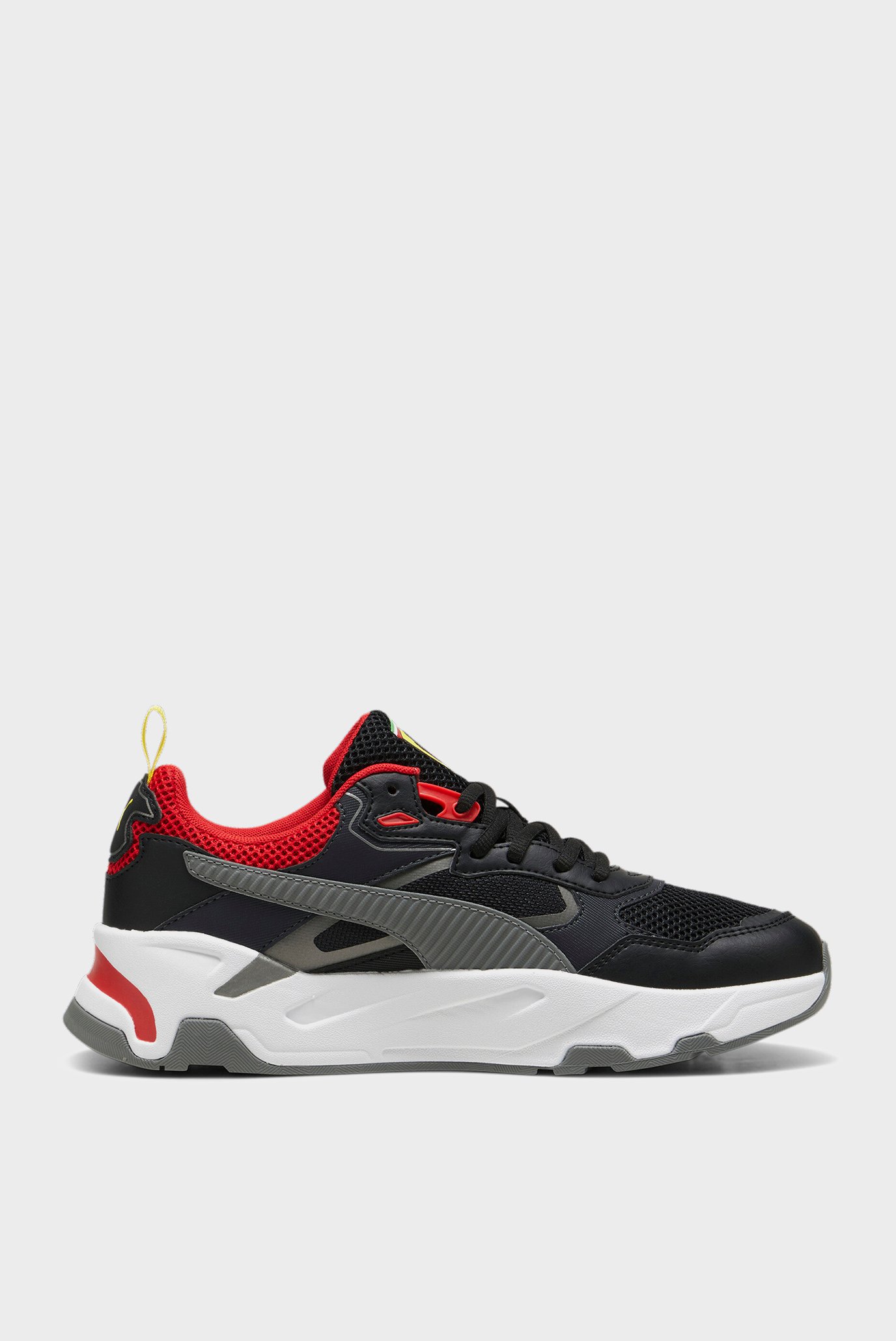 Мужские черные кроссовки Scuderia Ferrari Trinity Sneakers Men 1