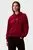 Женское бордовое худи PREMIUM TERRY