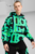 Мужское черное худи с узором Mercedes-AMG Petronas F1® Neon Energy All-Over Print Hoodie Men