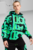 Чоловіче чорне худі з візерунком Mercedes-AMG Petronas F1® Neon Energy All-Over Print Hoodie Men