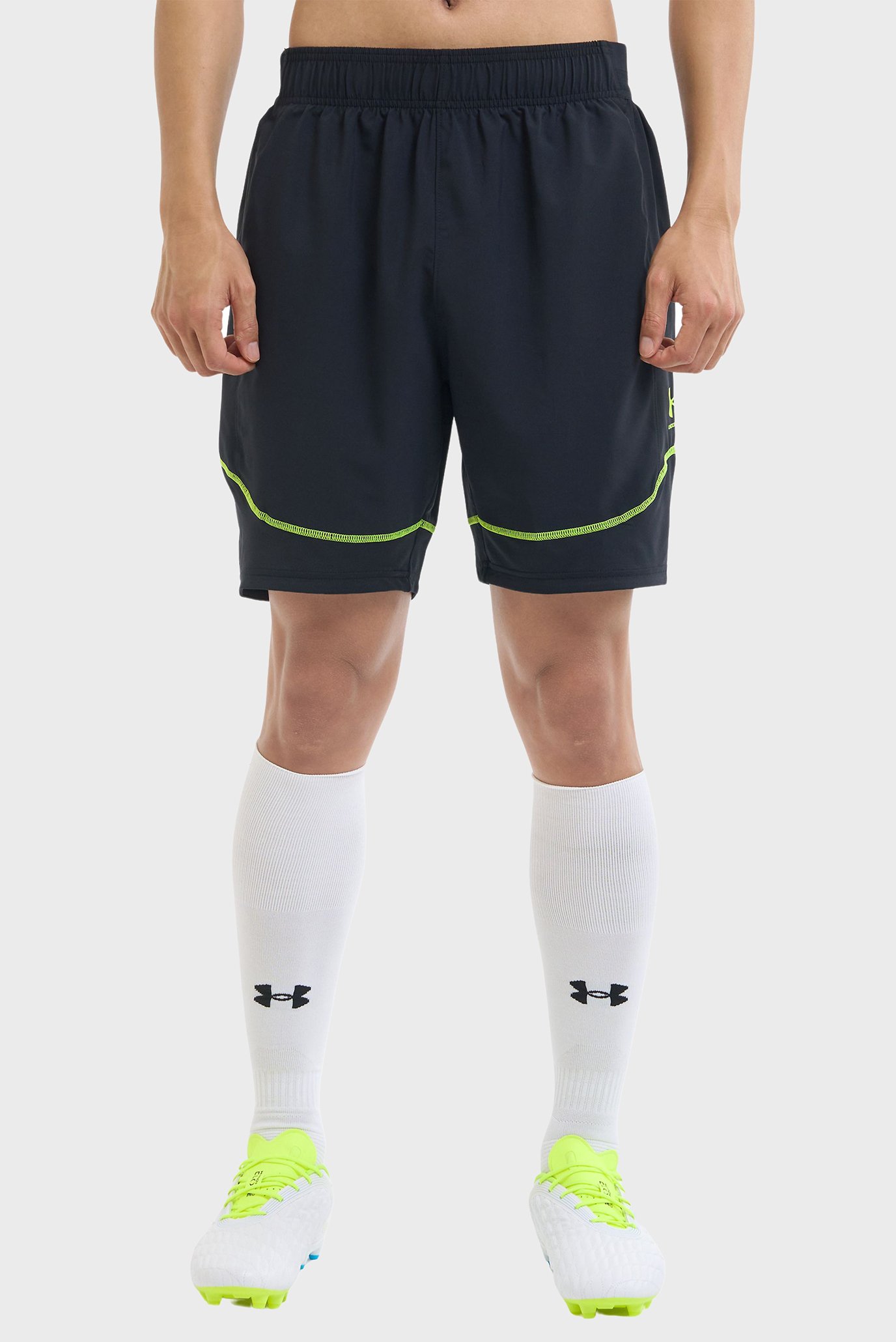 Мужские черные шорты UA Ms Ch. Pro Train Short Черный S Under Armour 1379453-002 Мужские черные шорты UA Ms Ch. Pro Train Short Черный S Under Armour 1379453-002