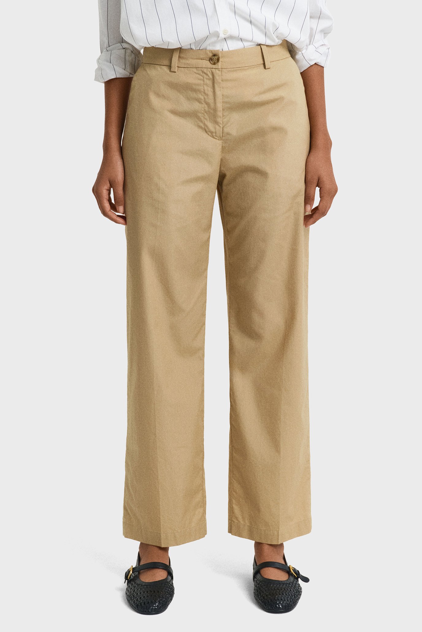 Женские бежевые брюки LIGHTWEIGHT CHINOS Бежевый 38 Gant 4150345 Женские бежевые брюки LIGHTWEIGHT CHINOS Бежевый 38 Gant 4150345