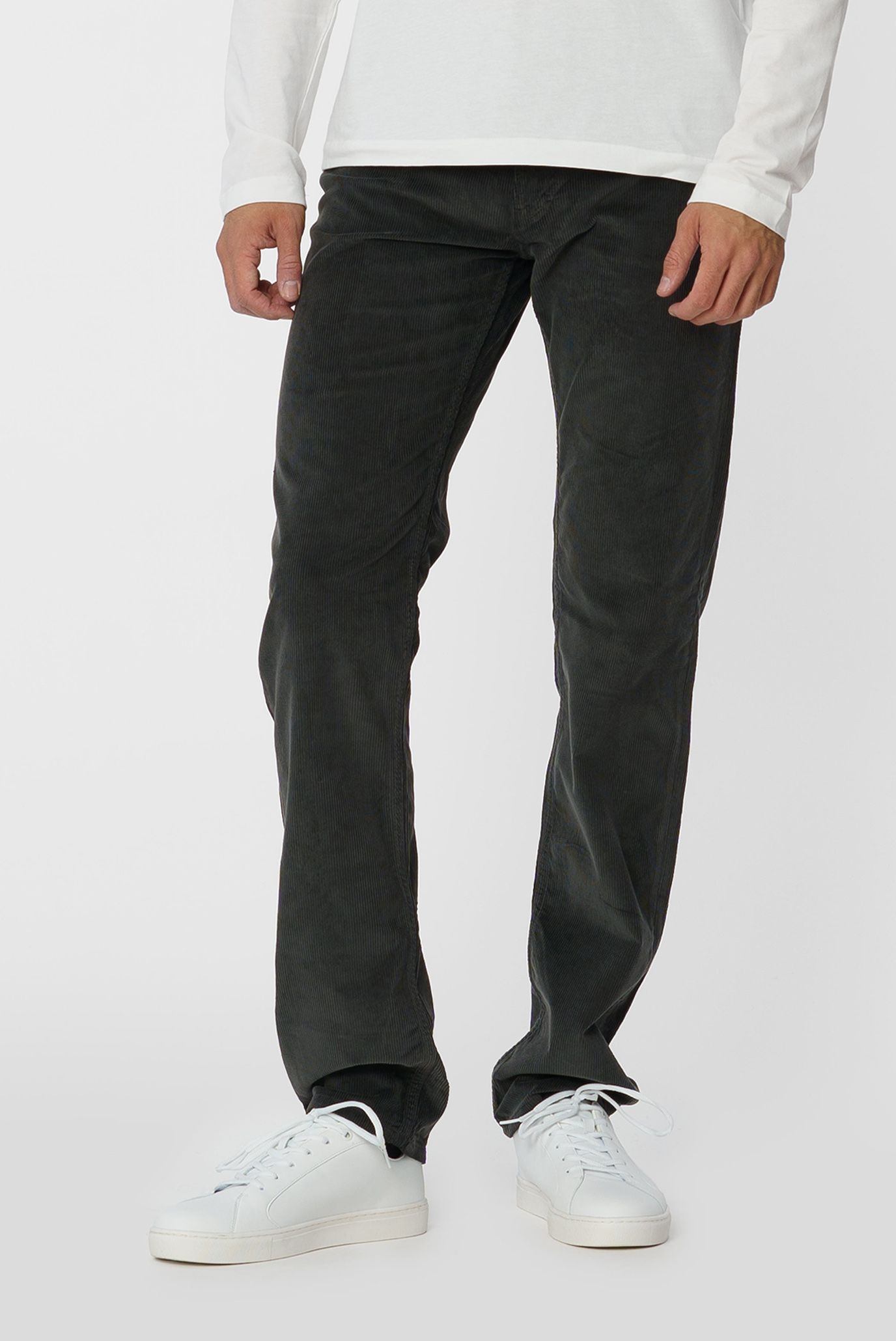 Чоловічі темно-сірі джинси 1