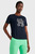 Женская темно-синяя футболка REG IMD FLORAL HD PRINT