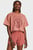 Жіноча рожева футболка UA HW Dusk to Dawn Crop SS