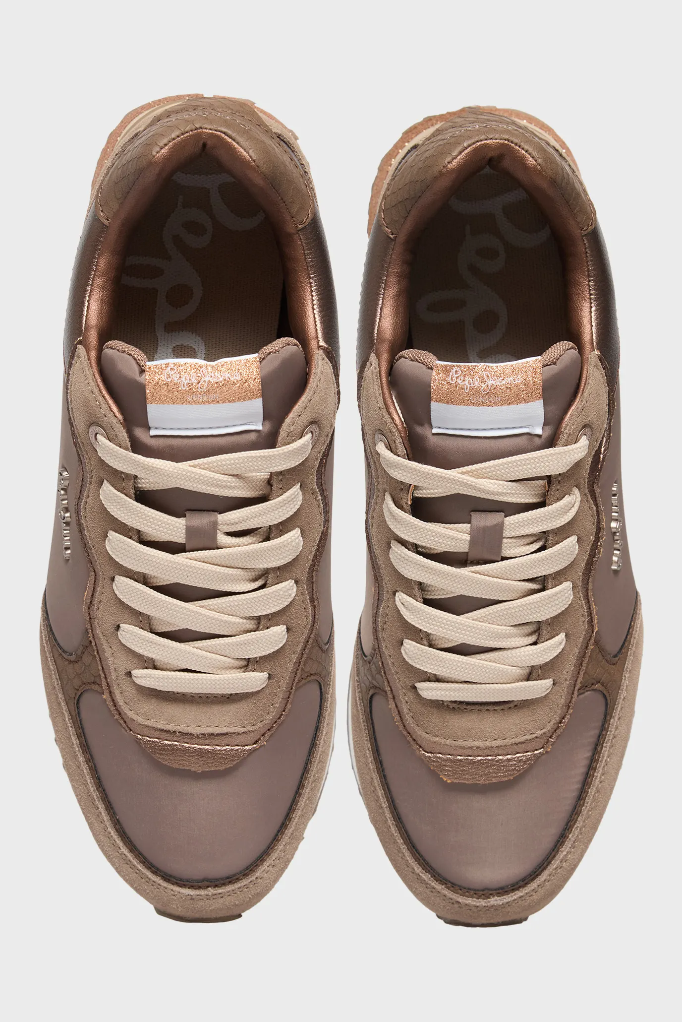 Женские коричневые кроссовки RUSPER GLAM 4