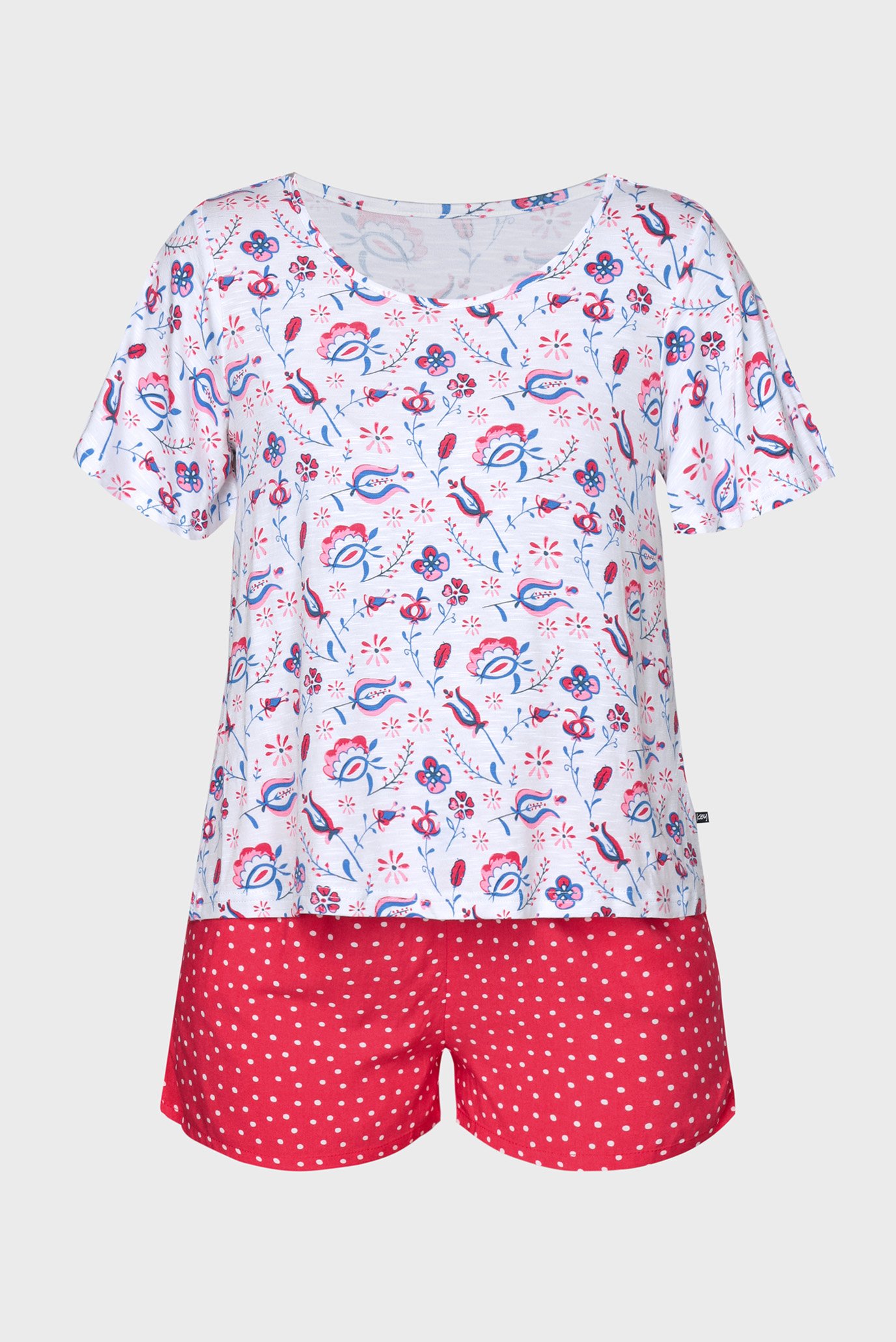 Женская пижама (футболка, шорты) 1