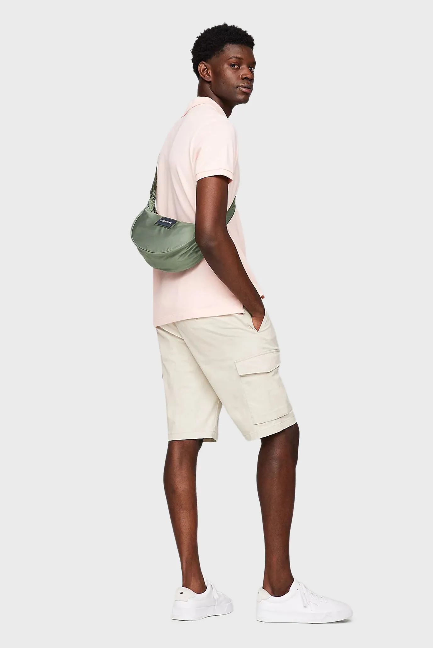 Чоловіча зелена сумка TH SUMMER CRESCENT CROSSBODY 2