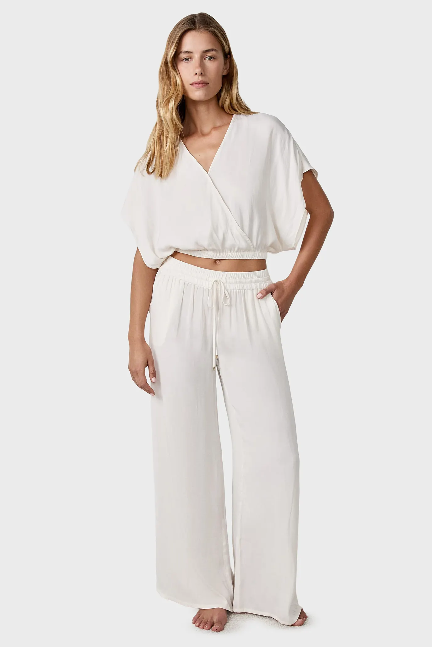 Женские белые брюки CHEETA 2