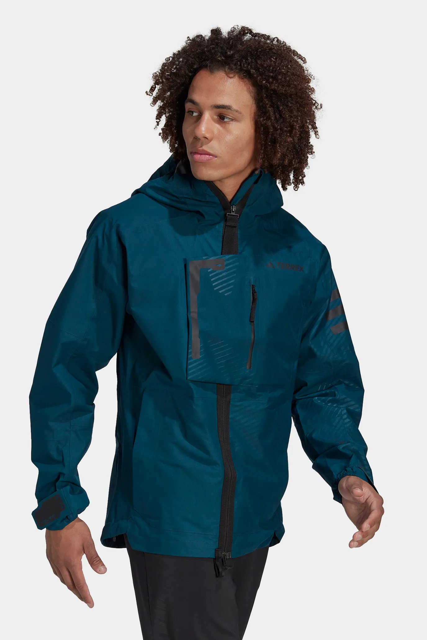 Куртка для хайкинга Terrex Xploric Graphic RAIN.RDY adidas HB4064