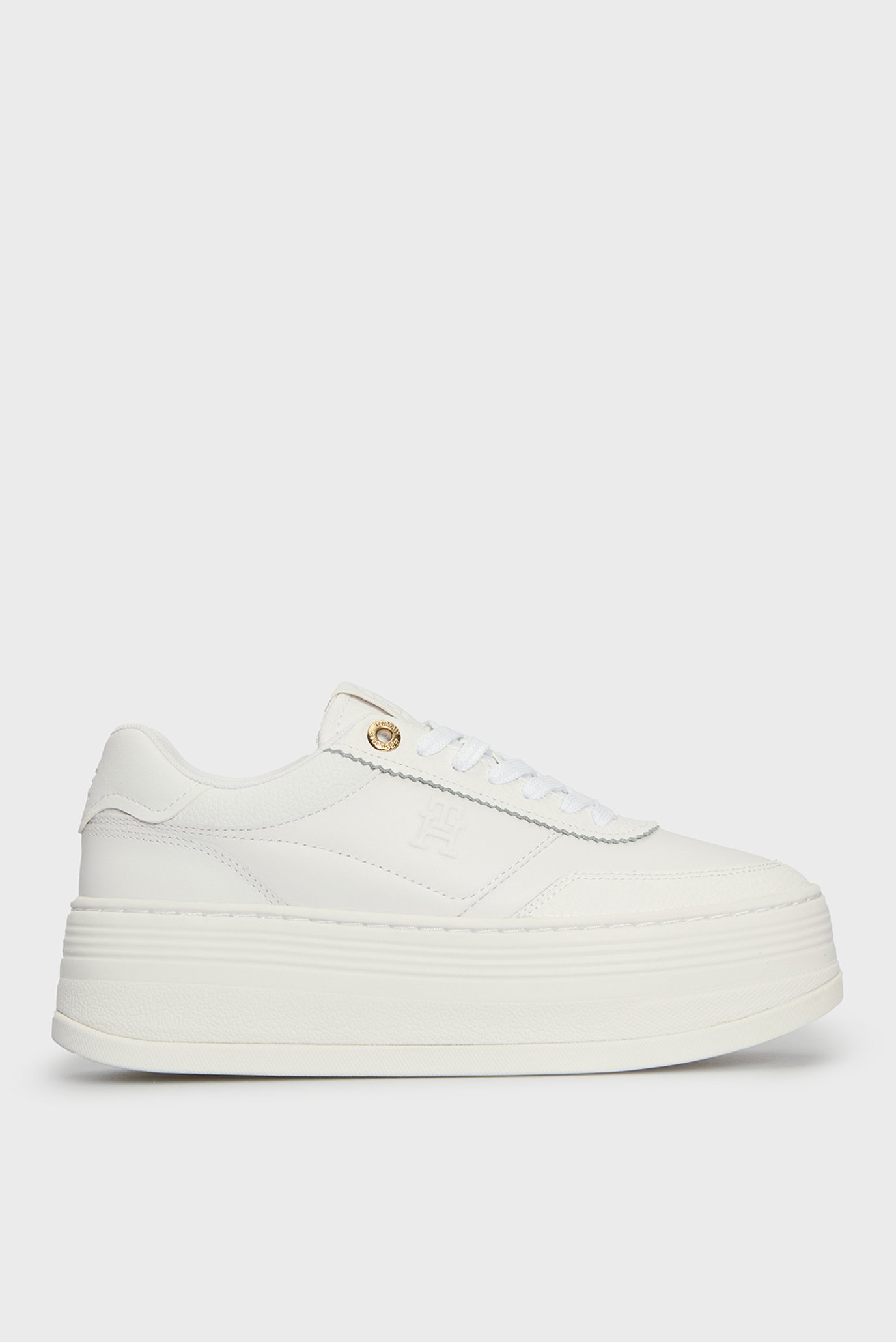 Женские белые сникерсы PLATFORM LUX COURT SNEAKER 1